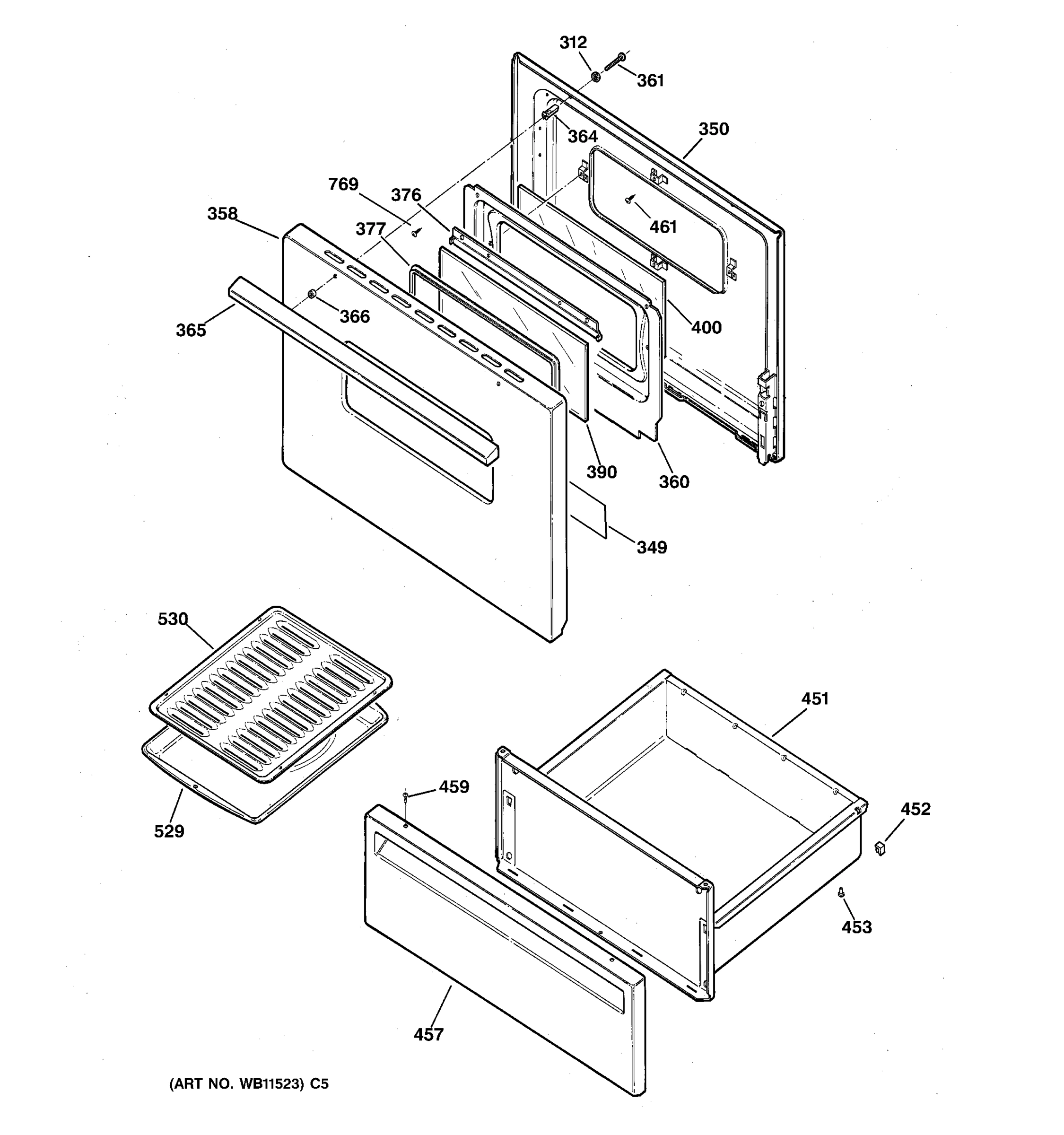DOOR & DRAWER PARTS