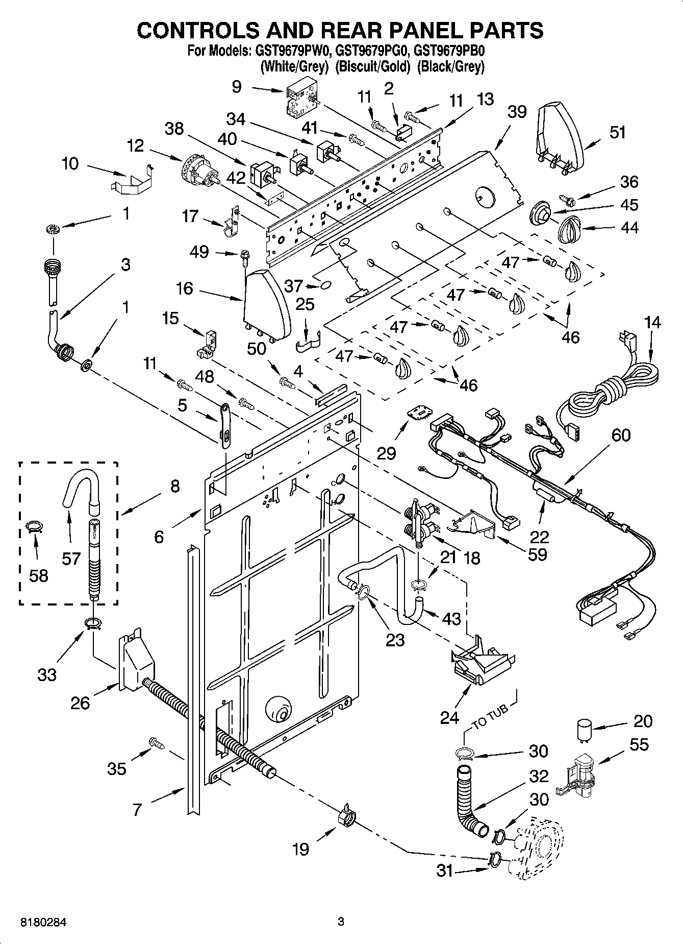02 - CONTROLS AND REAR PANEL PARTS