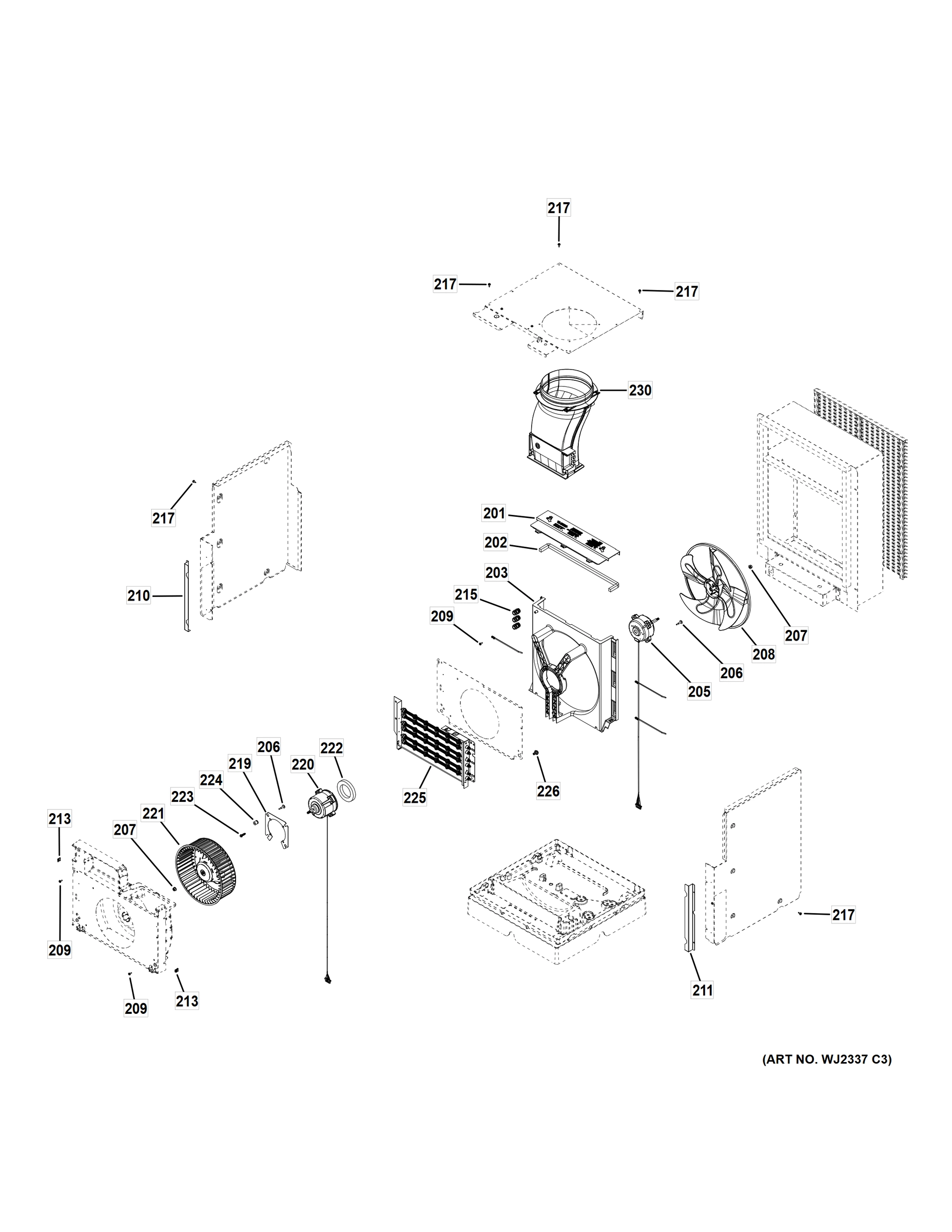 MOTOR & CHASSIS PARTS