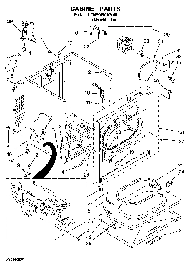 02 - CABINET PARTS