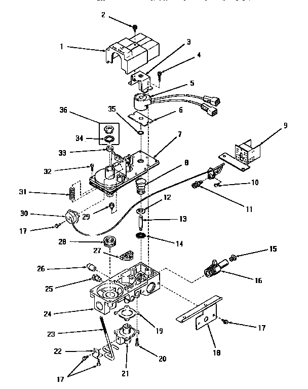 06 - 53377 GAS VALVE (NAT / MIXED GAS)