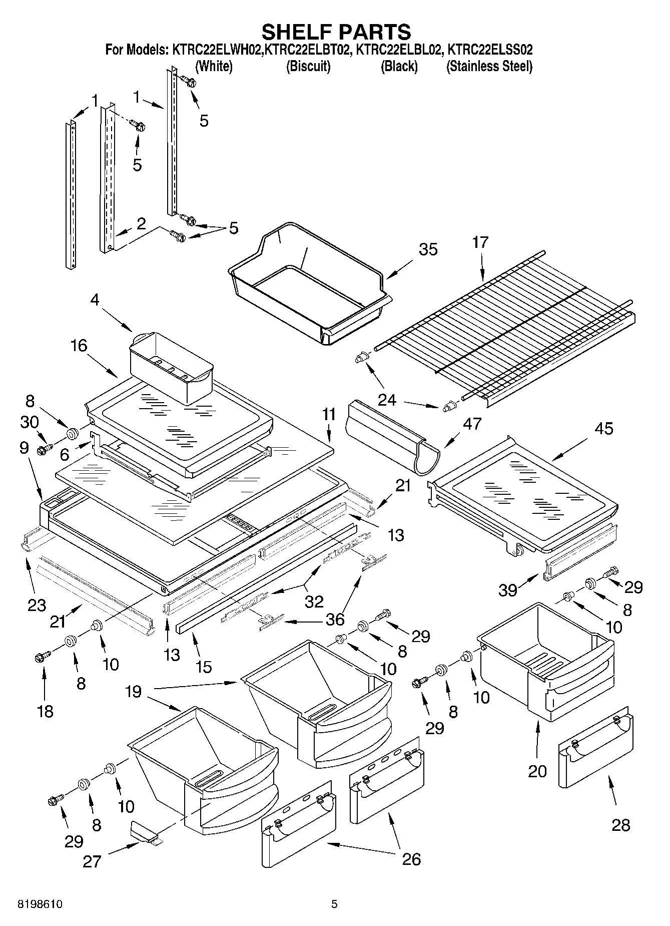 03 - SHELF PARTS