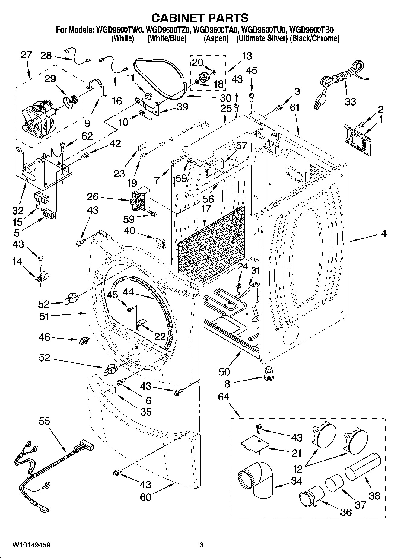 02 - CABINET PARTS