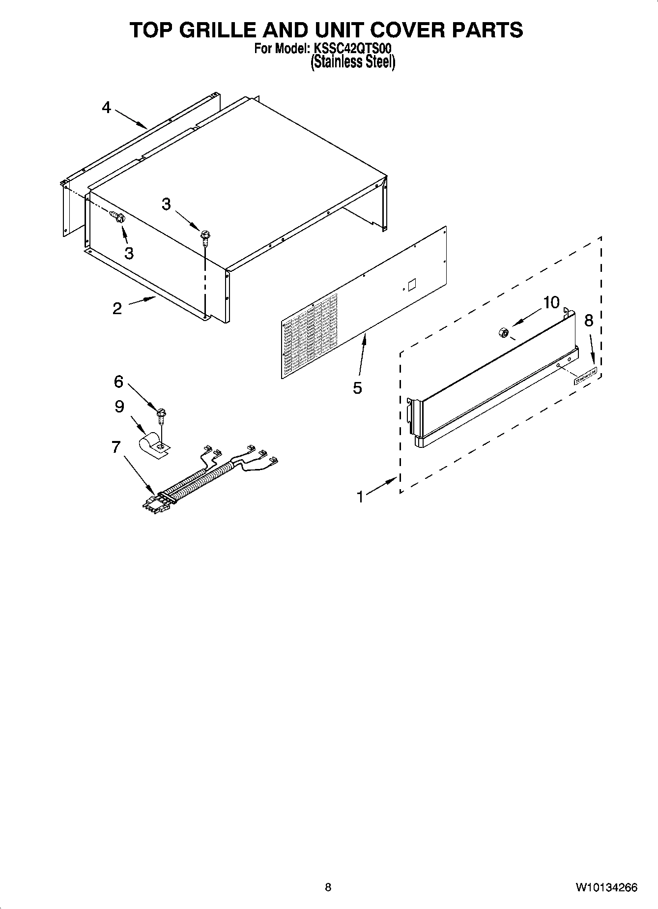 06 - TOP GRILLE AND UNIT COVER PARTS