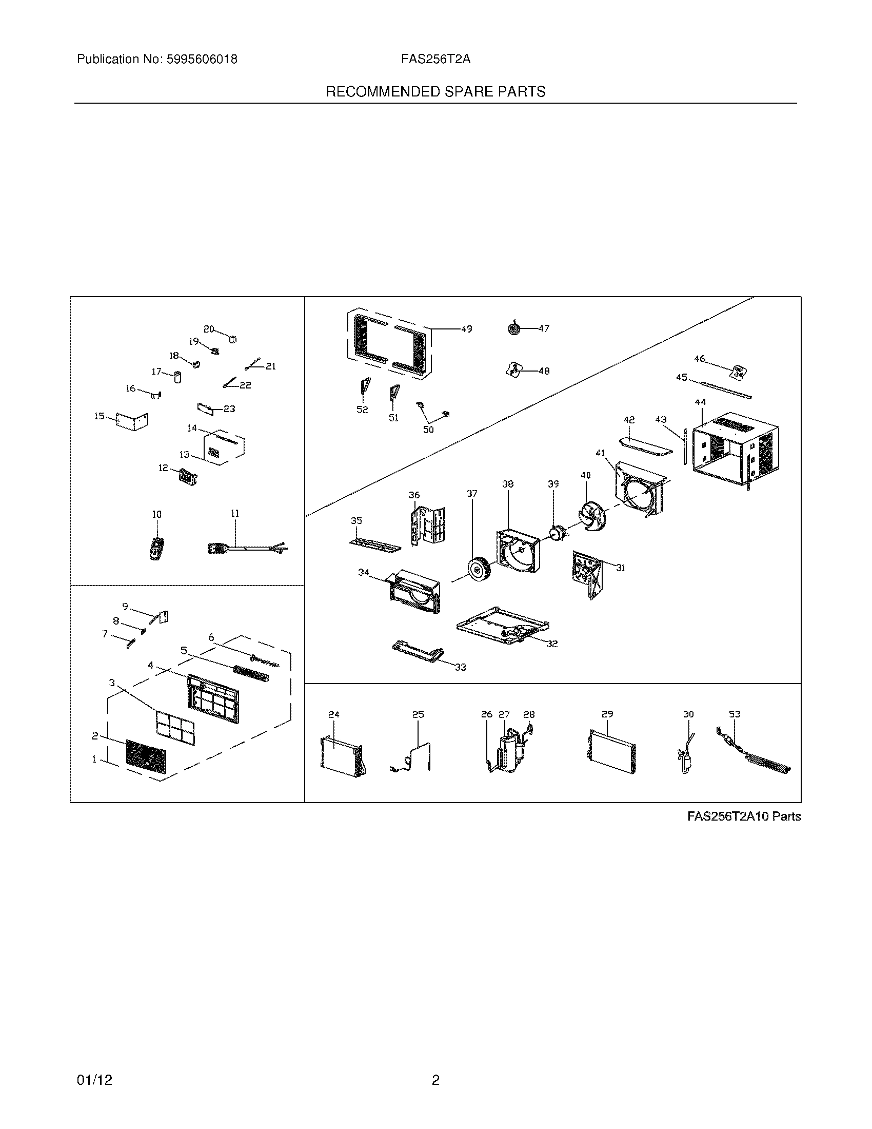 03 - RECOMMENDED SPARE PARTS