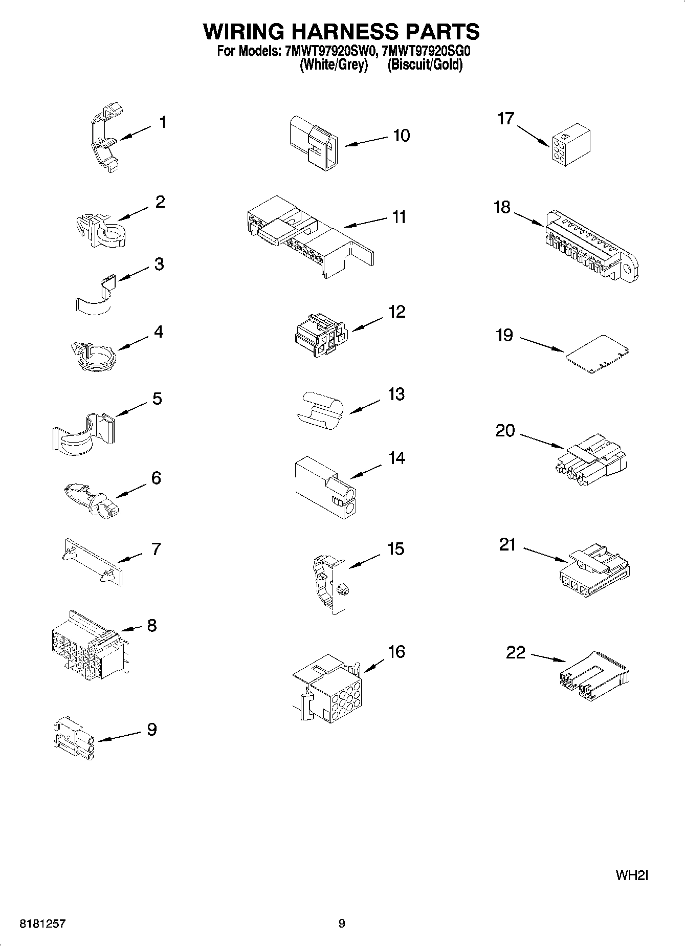 06 - WIRING HARNESS PARTS