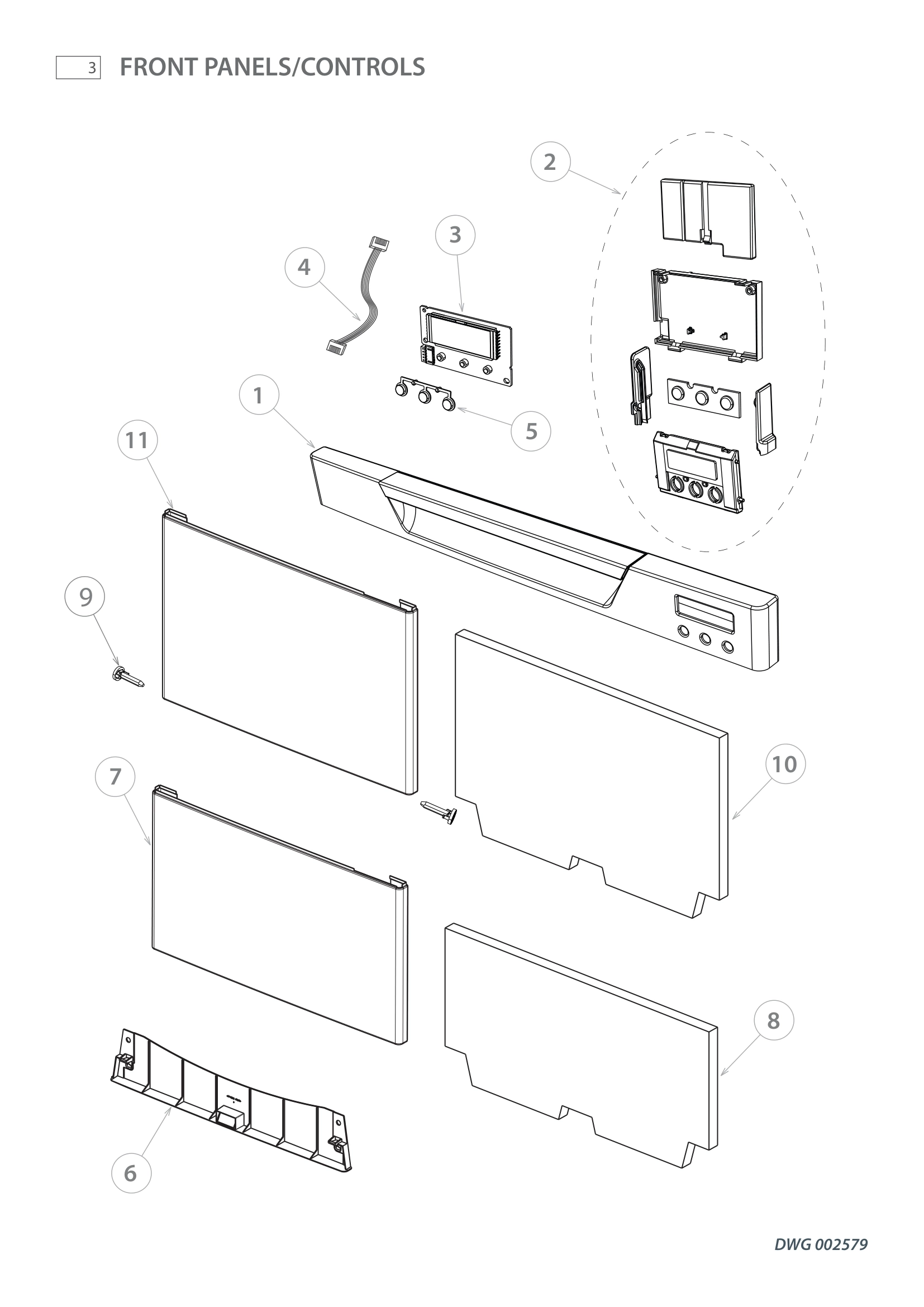 FRONT PANELS/CONTROLS