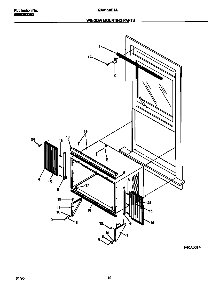 06 - WINDOW MOUNTING PARTS