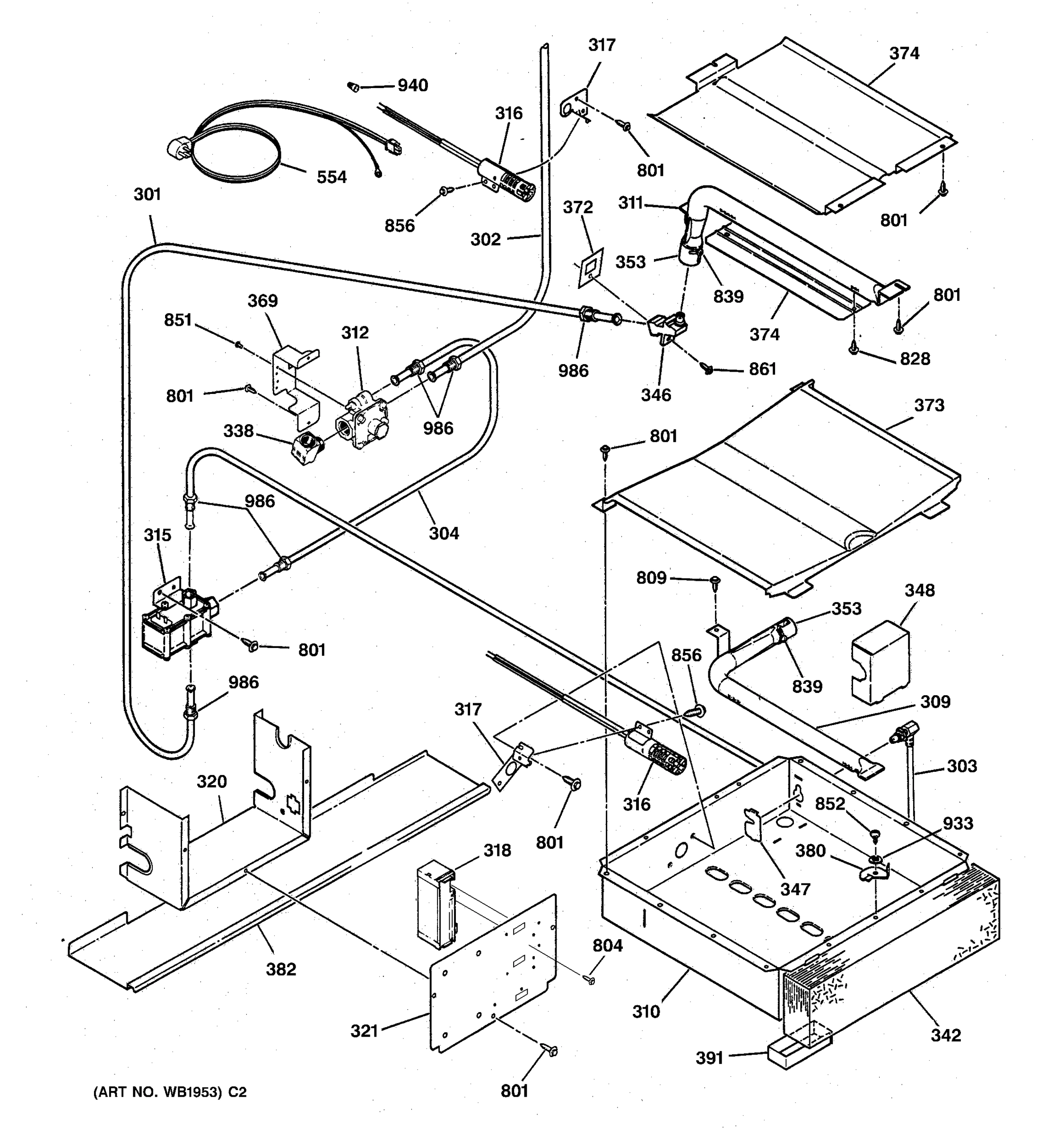 OVEN BURNER PARTS
