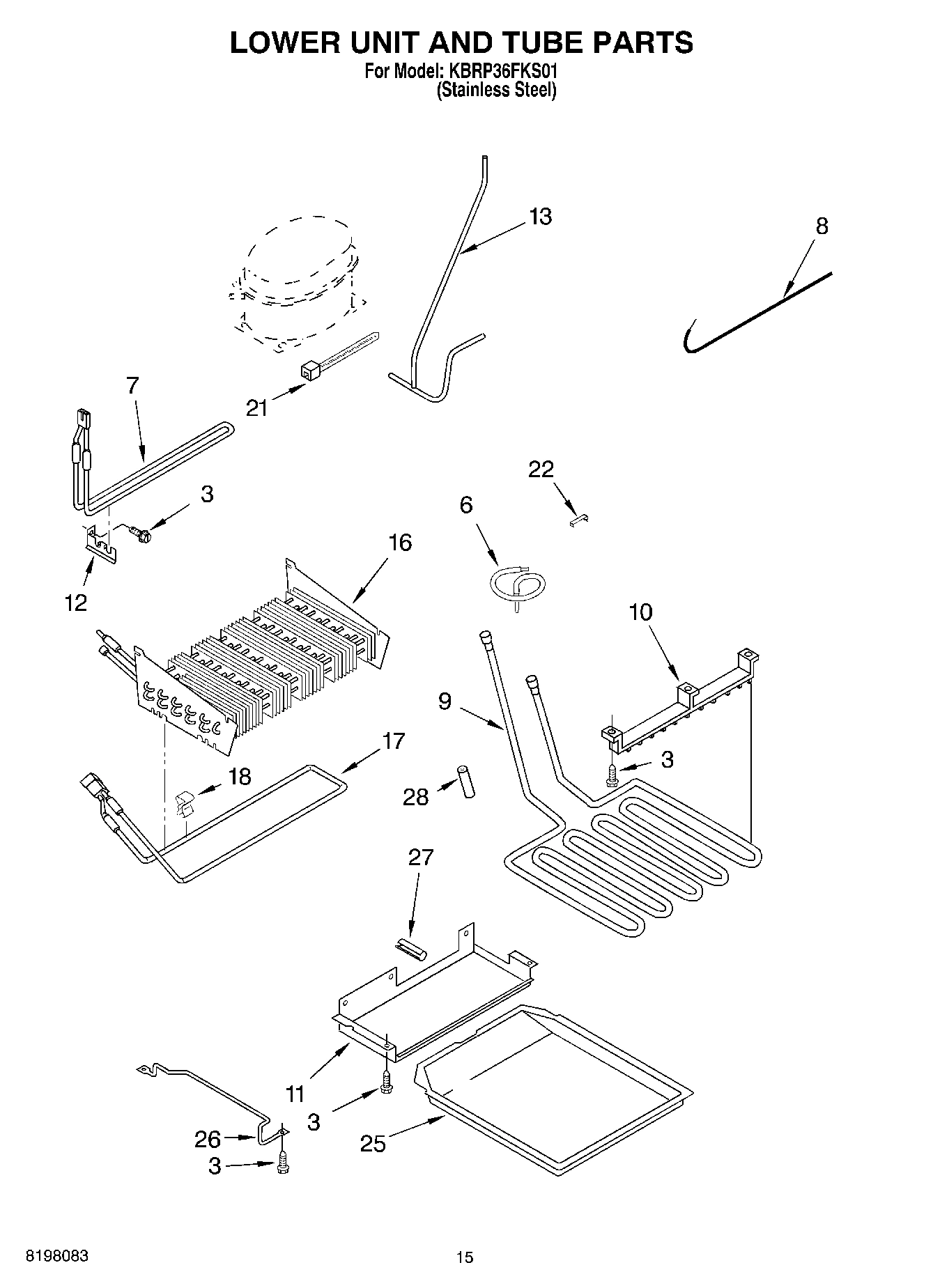 09 - LOWER UNIT AND TUBE