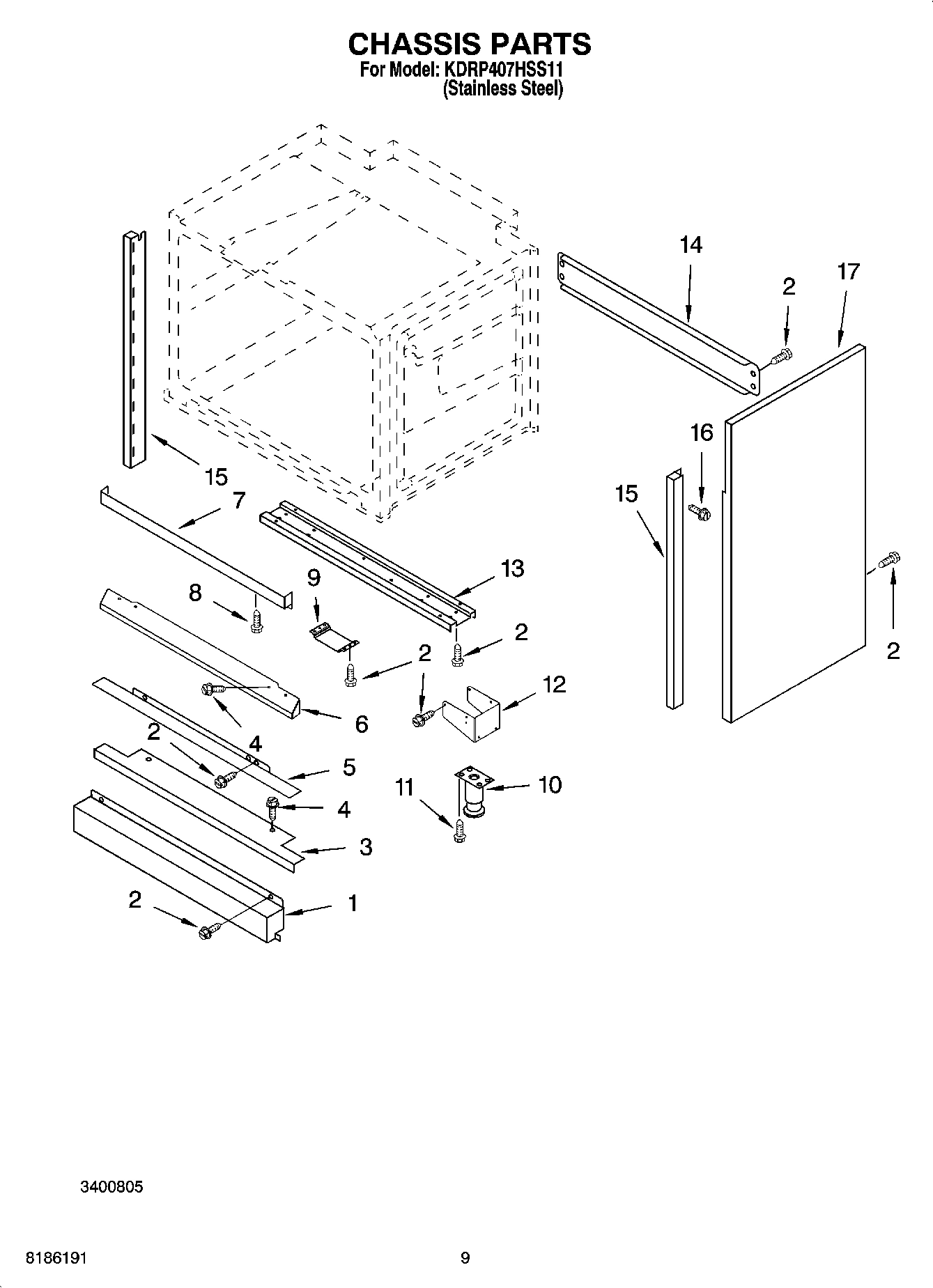 08 - CHASSIS PARTS, OPTIONAL PARTS
