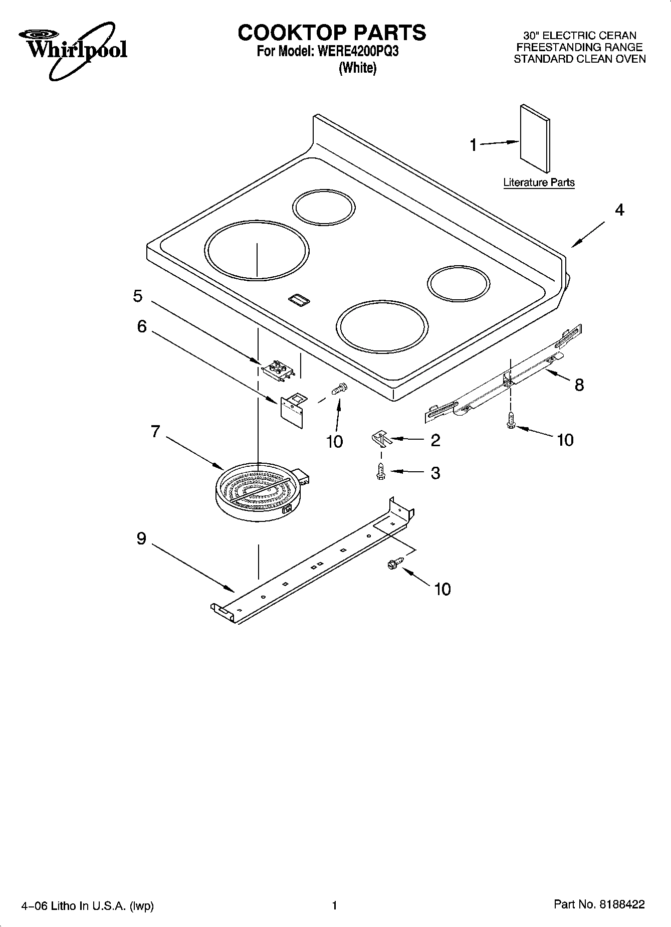 01 - COOKTOP PARTS