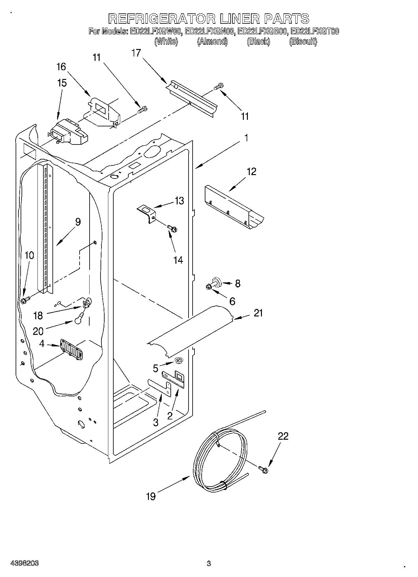 02 - REFRIGERATOR LINER