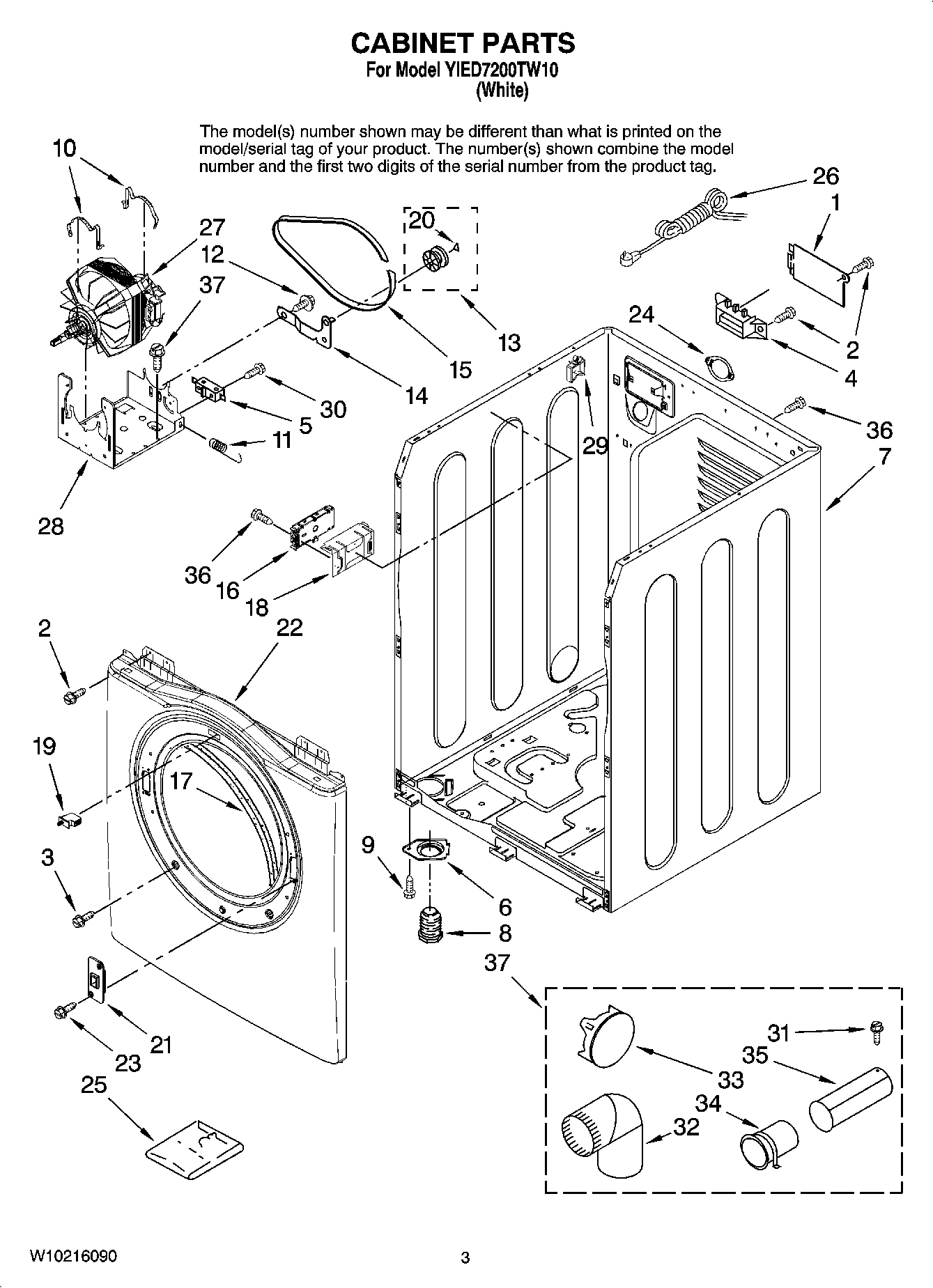 02 - CABINET PARTS