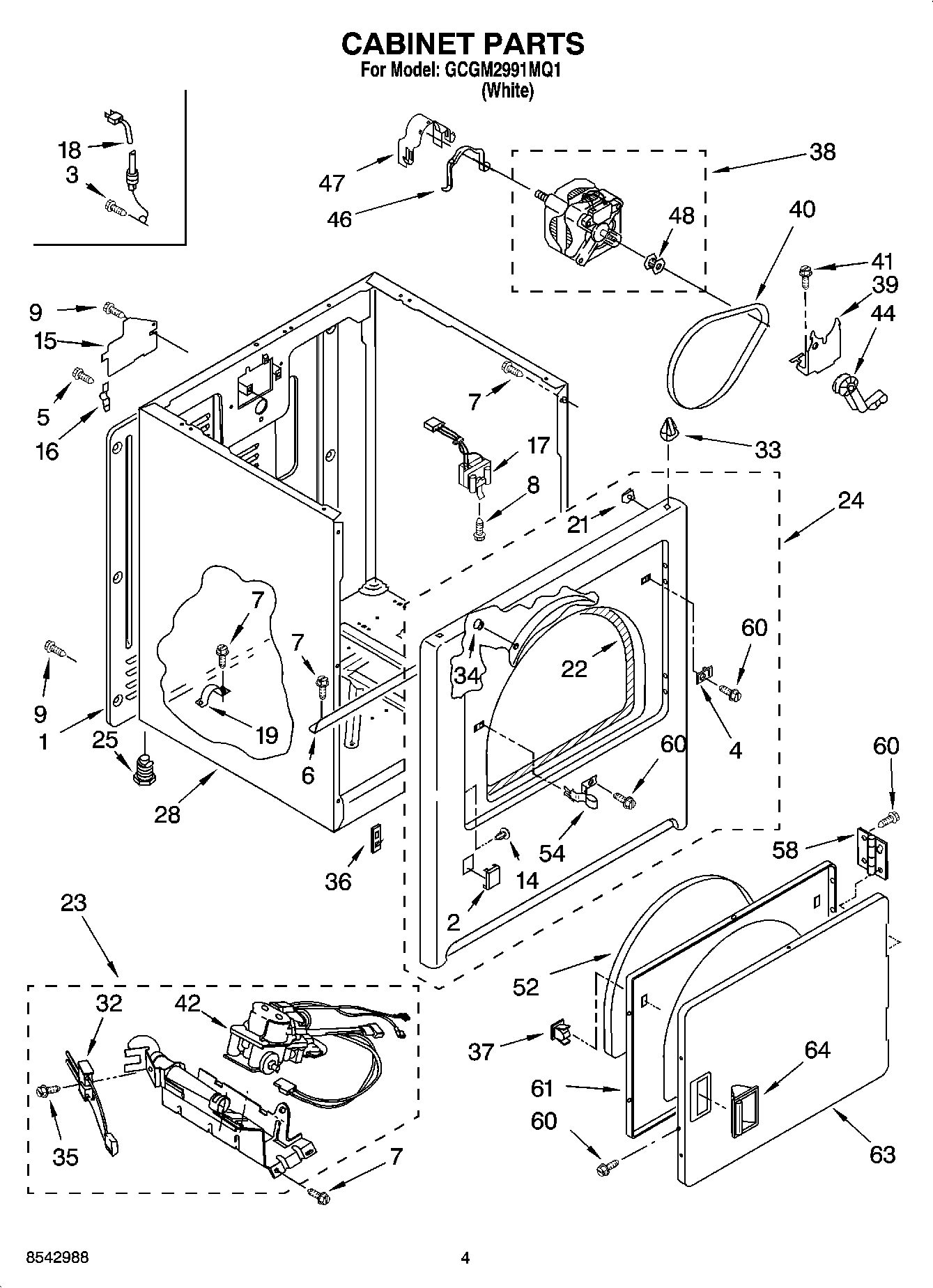 02 - CABINET PARTS
