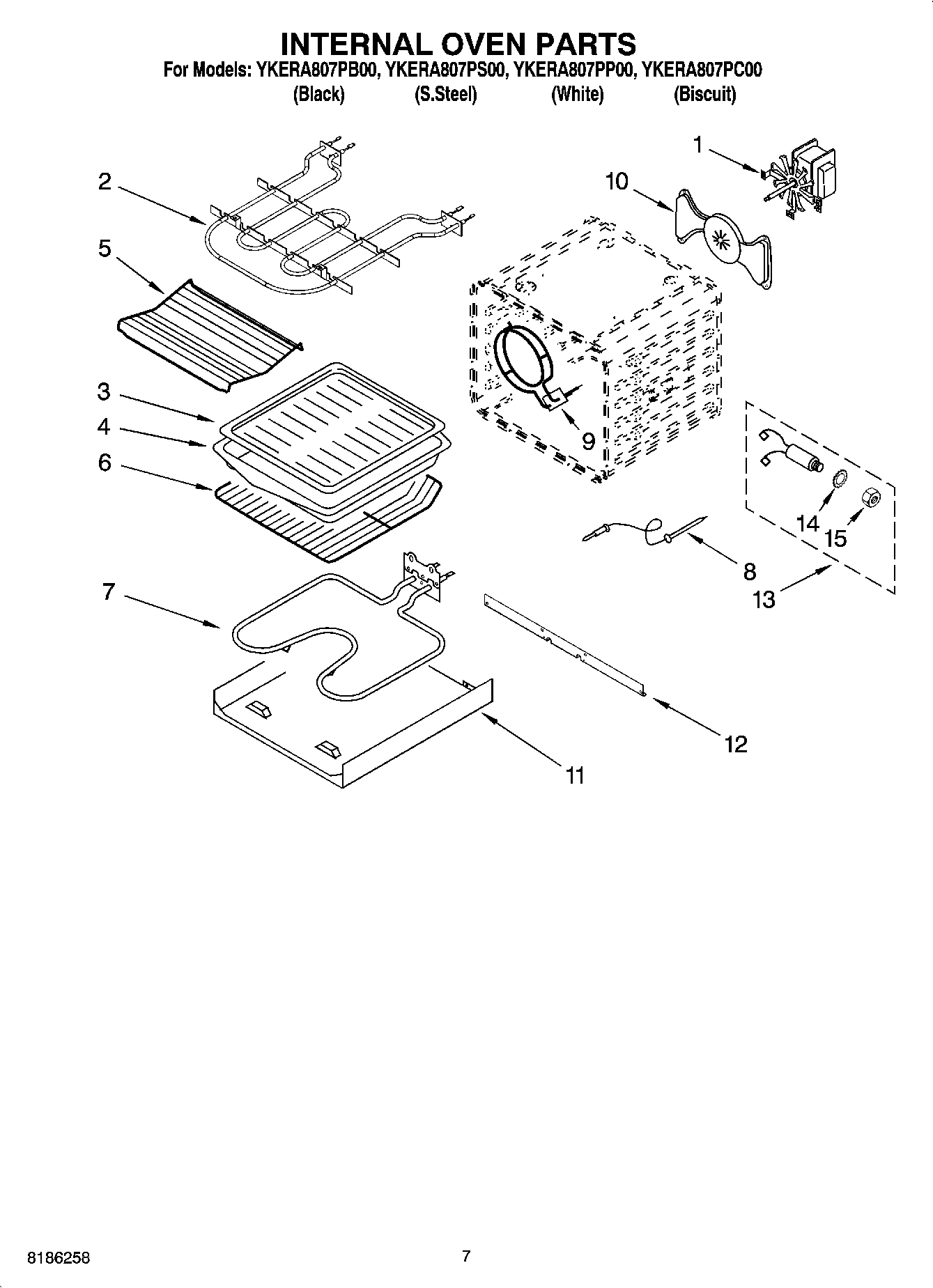 05 - INTERNAL OVEN PARTS
