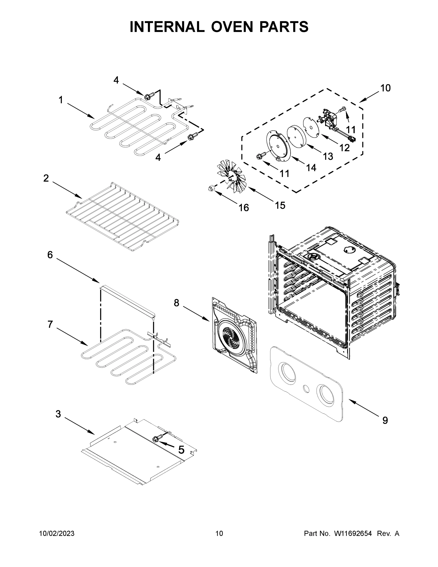 06 - INTERNAL OVEN PARTS