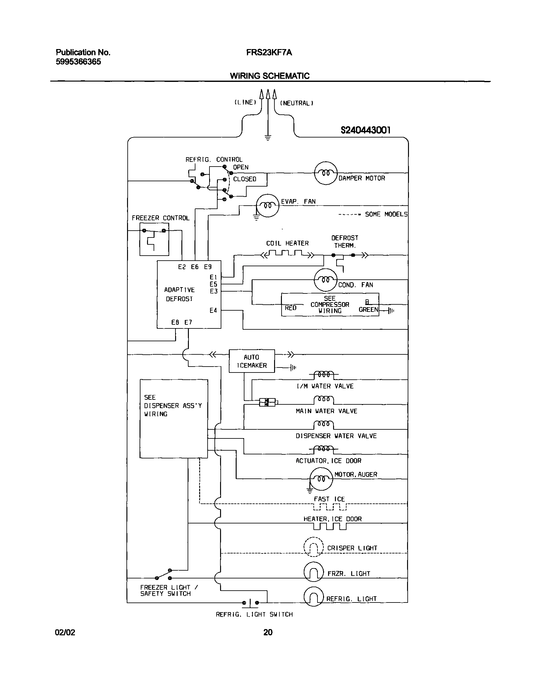 20 - WIRING SCHEMATIC