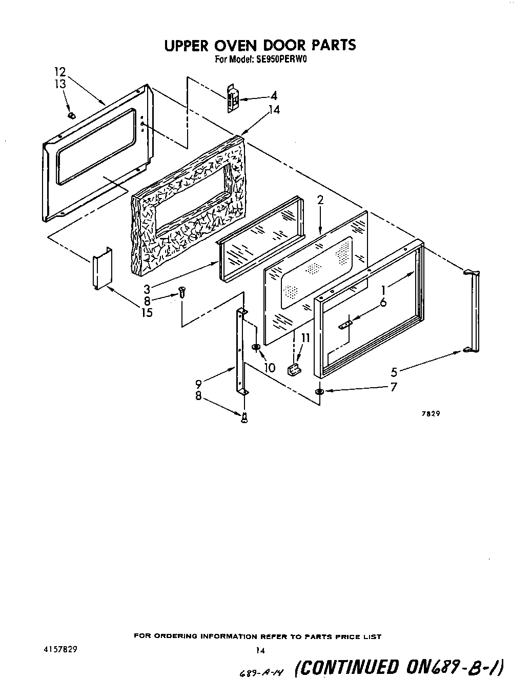 09 - UPPER OVEN DOOR