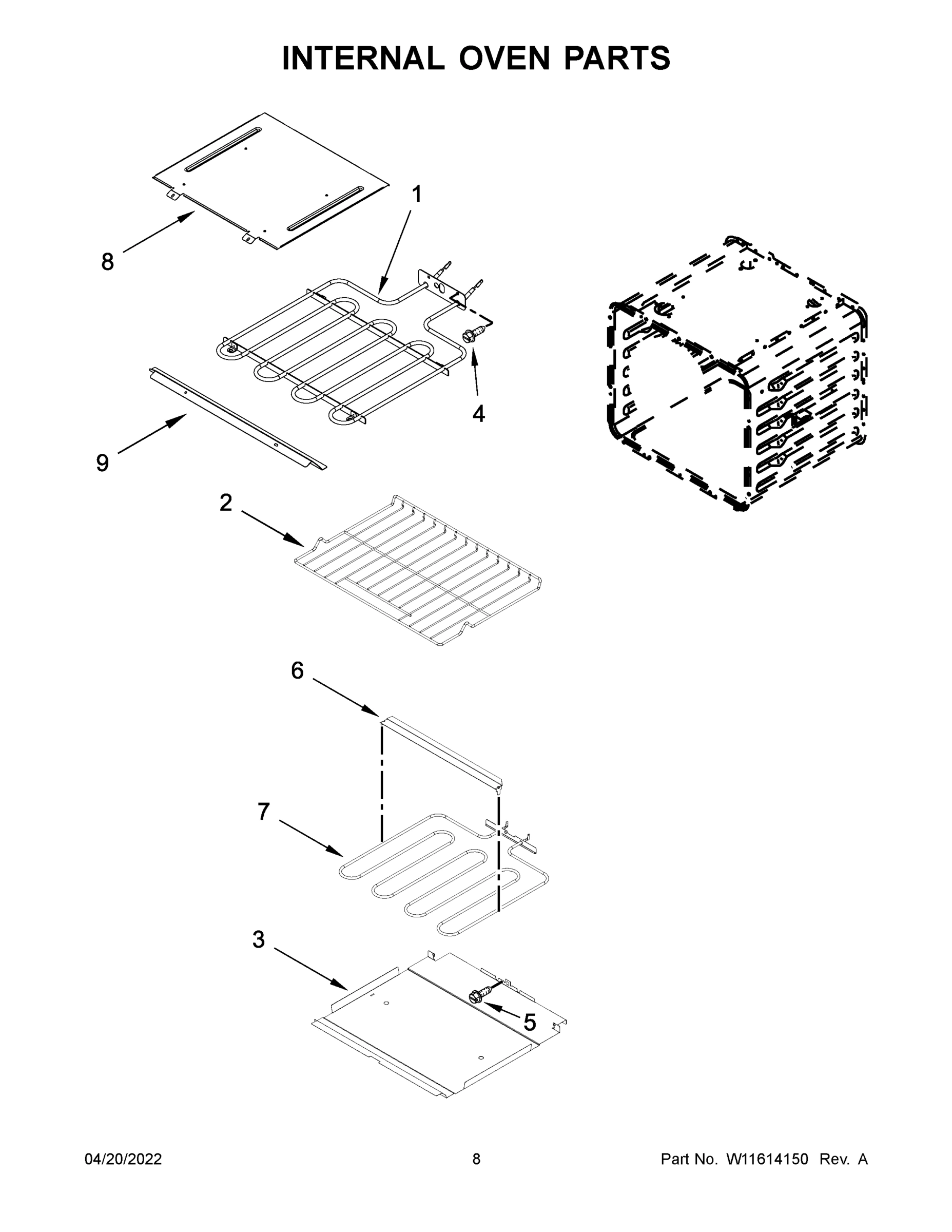 05 - INTERNAL OVEN PARTS