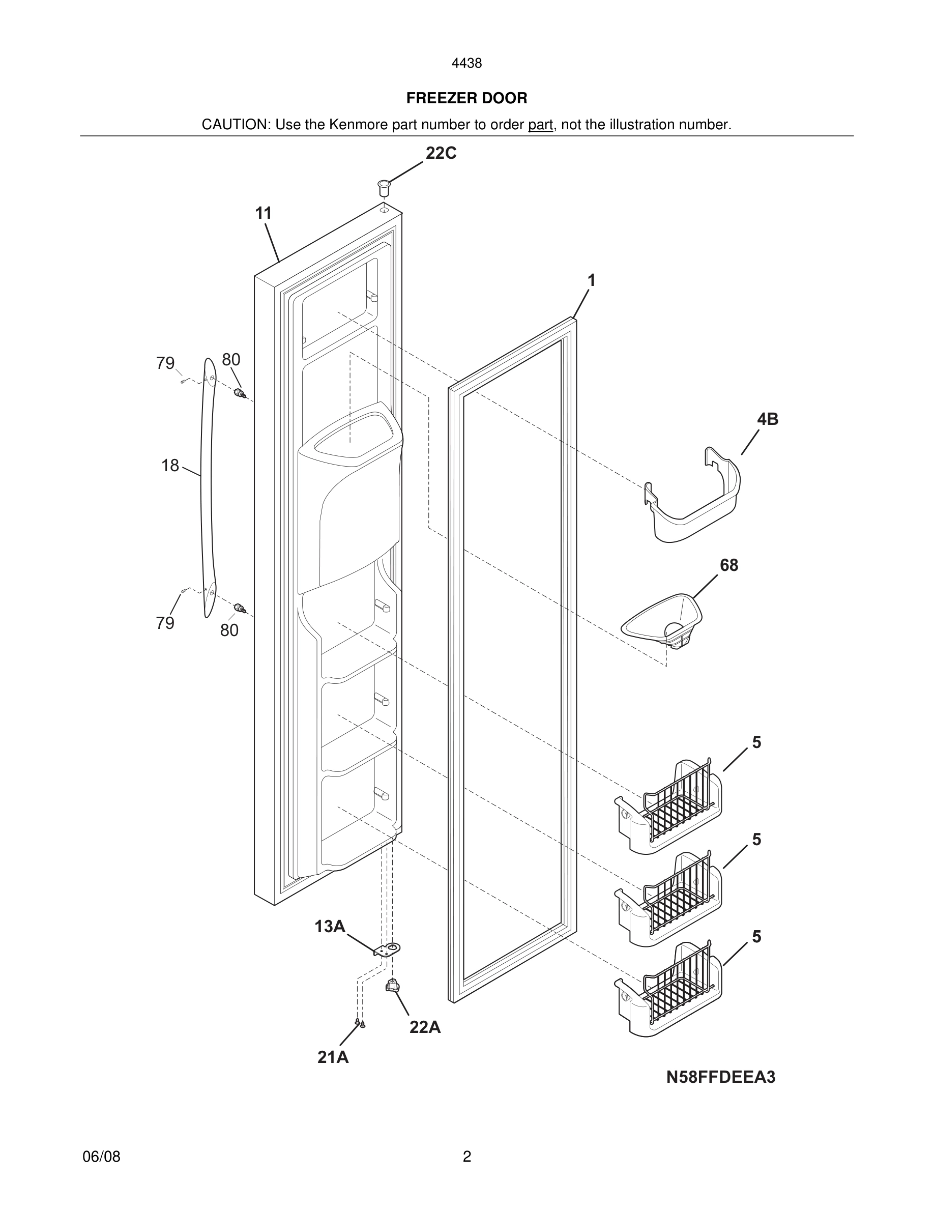 03 - FREEZER DOOR