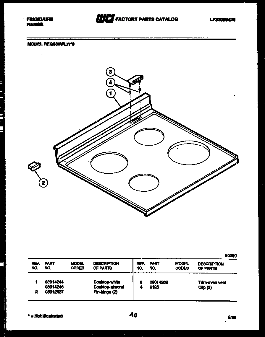04 - COOKTOP PARTS