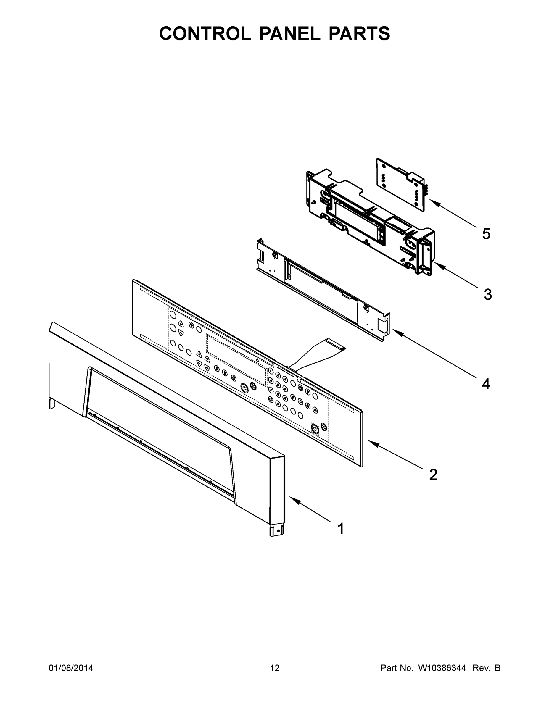 07 - CONTROL PANEL PARTS
