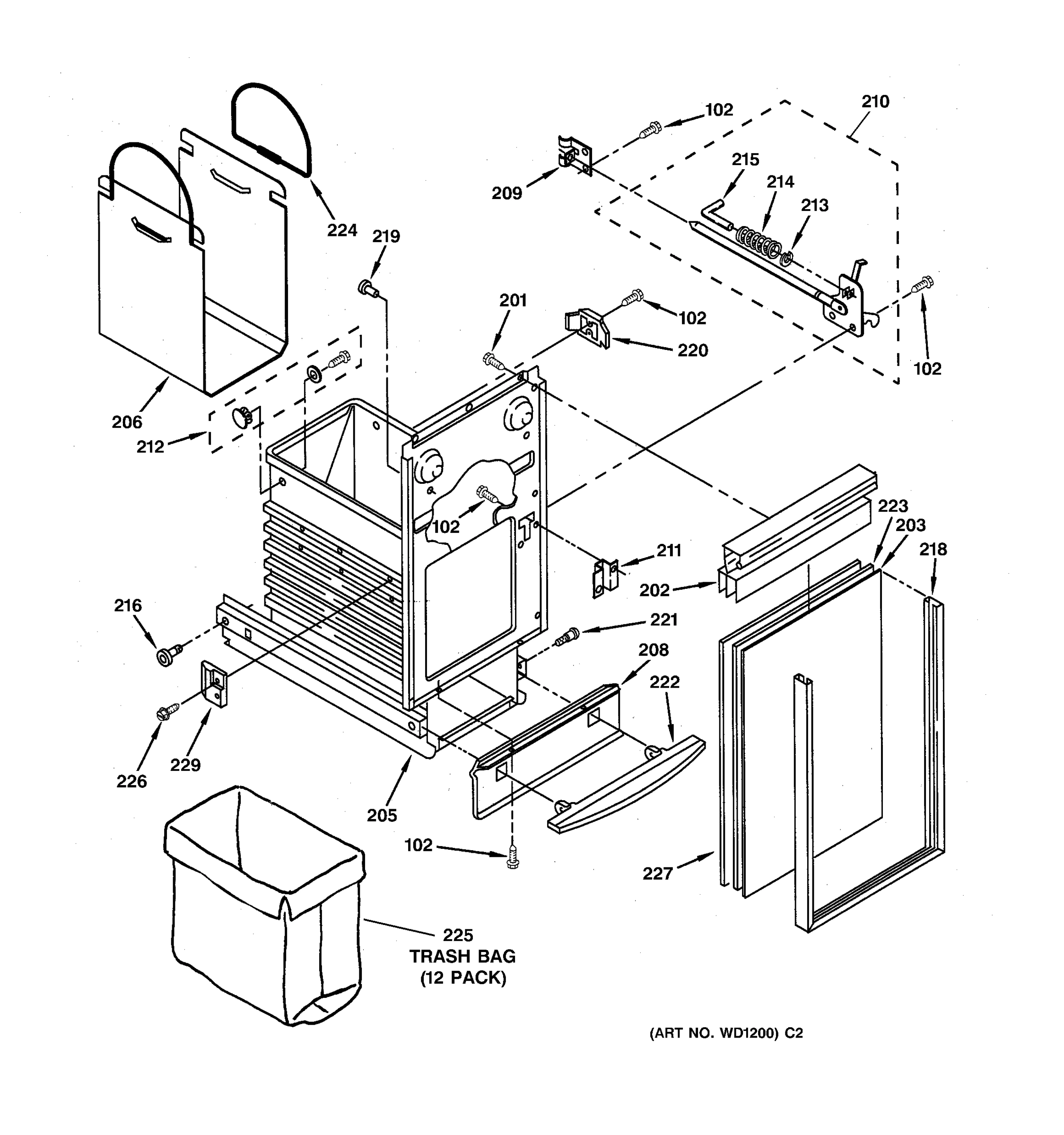 CONTAINER PARTS