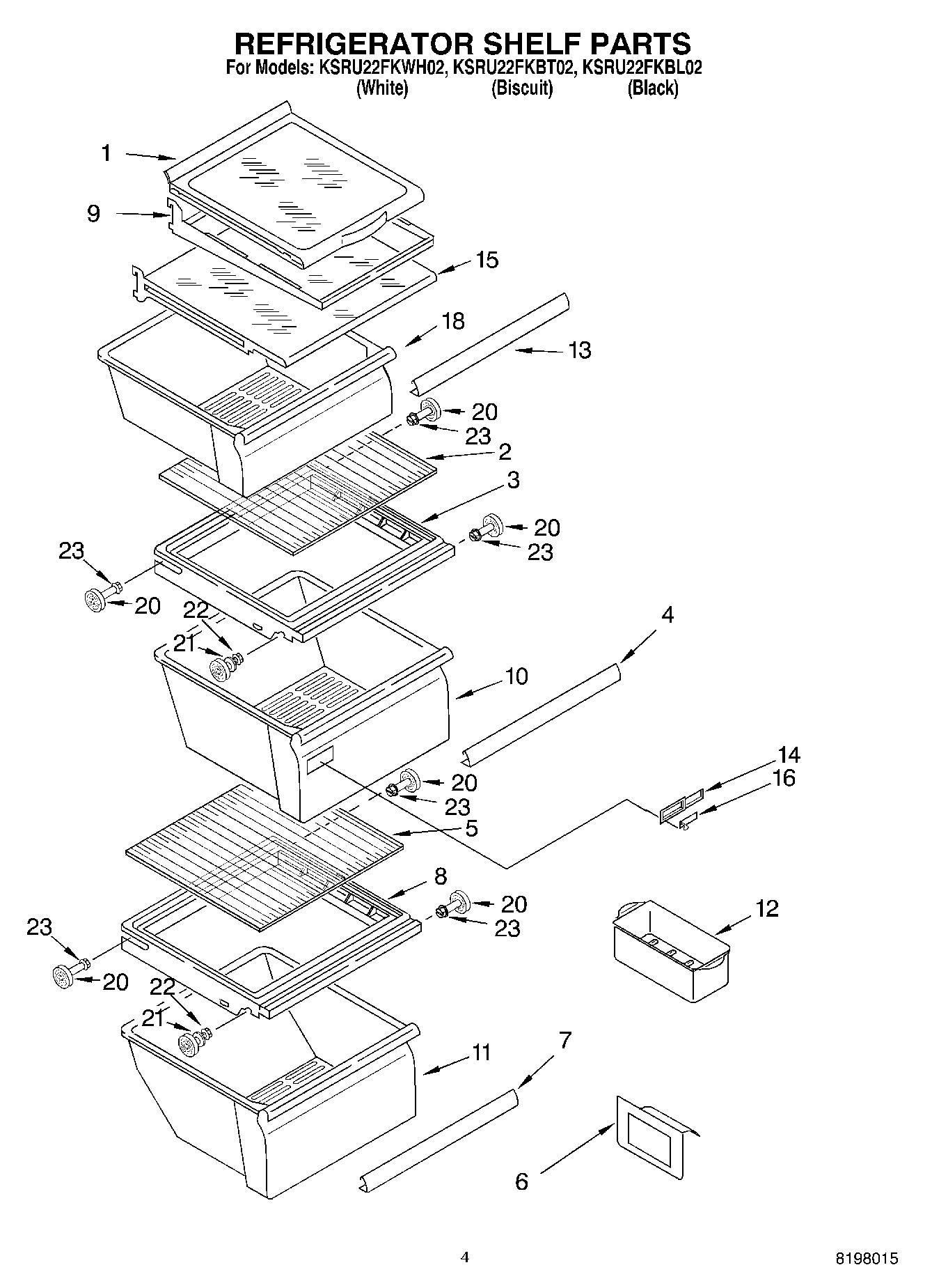 03 - REFRIGERATOR SHELF