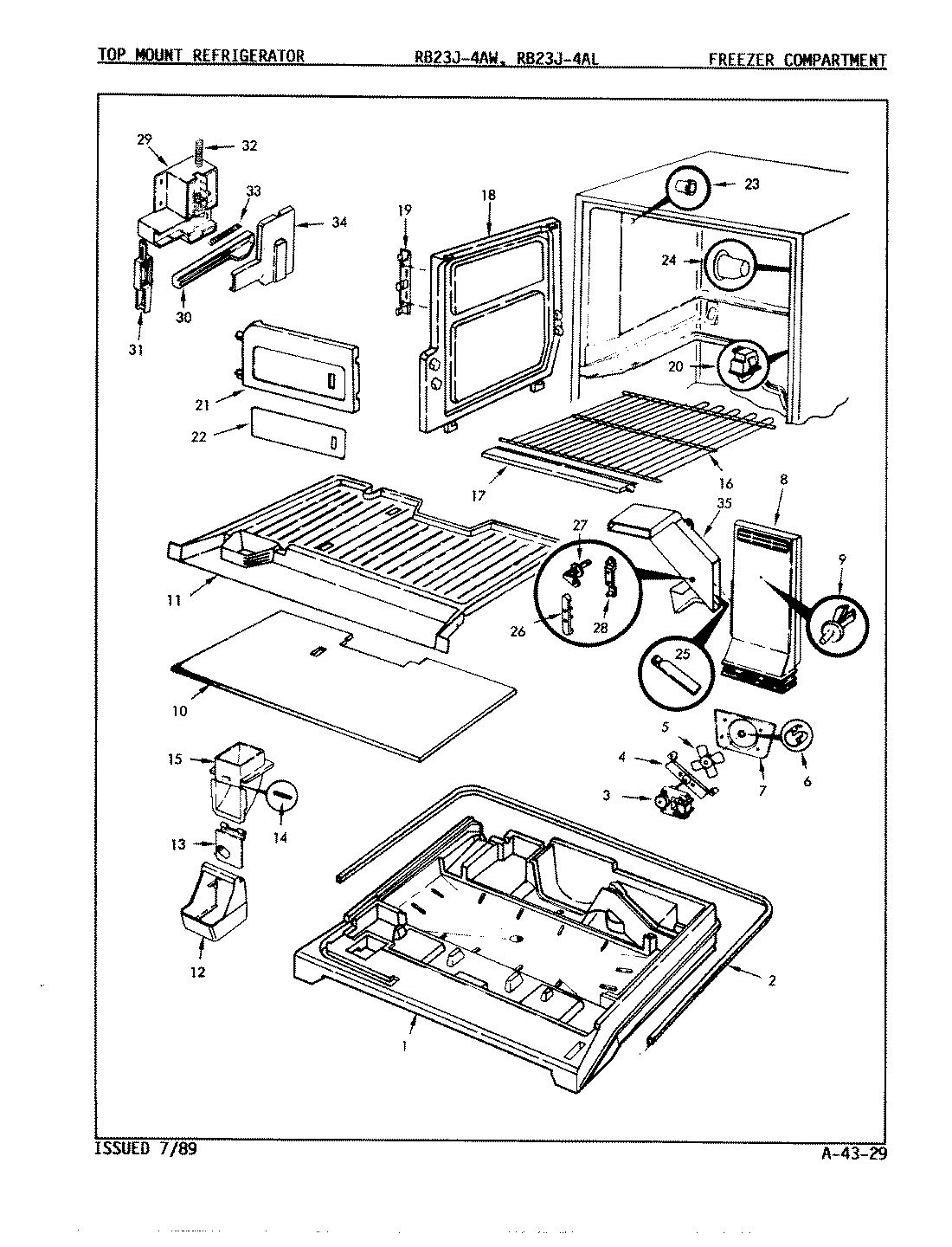 03 - FREEZER COMPARTMENT