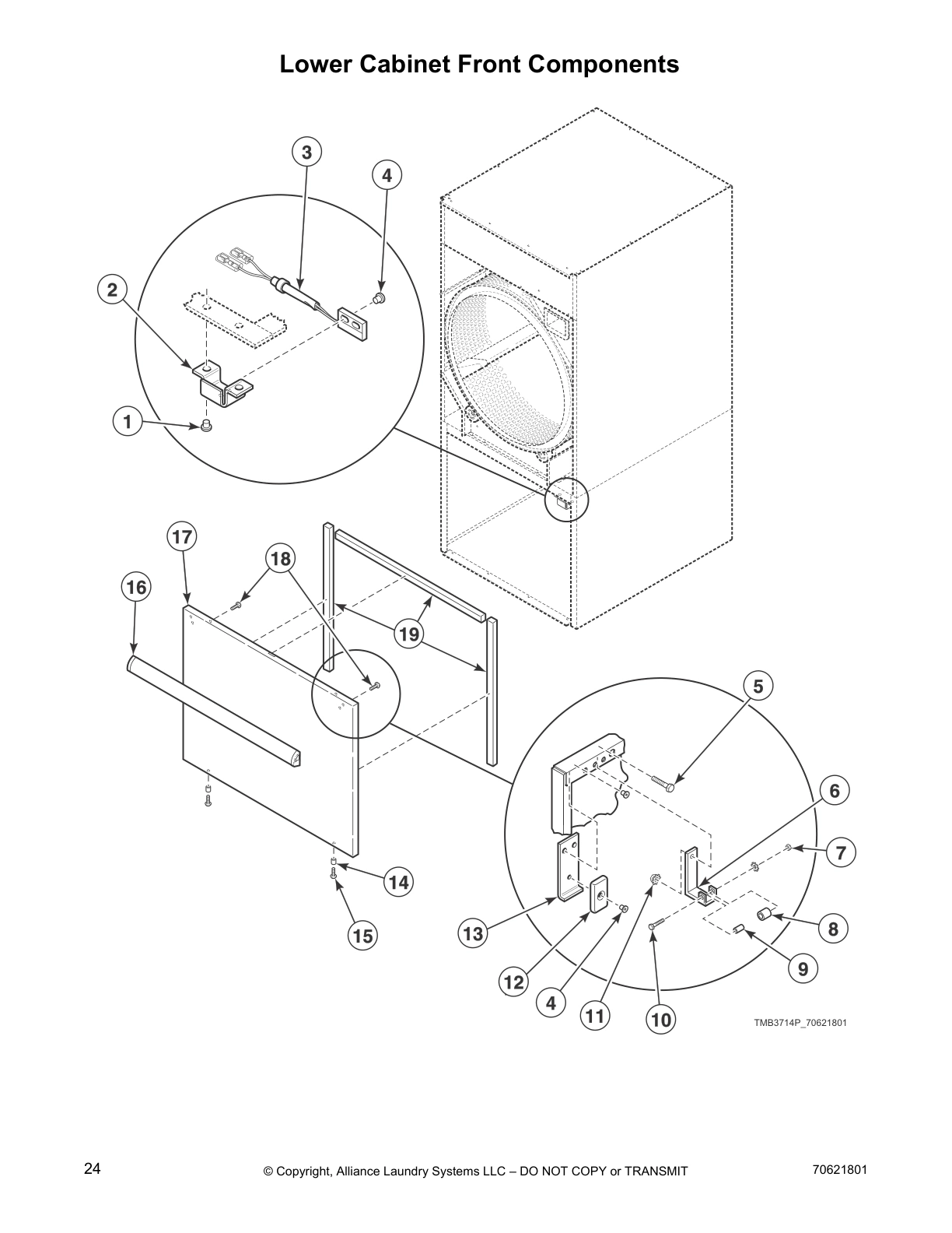 Lower Cabinet Front Components
