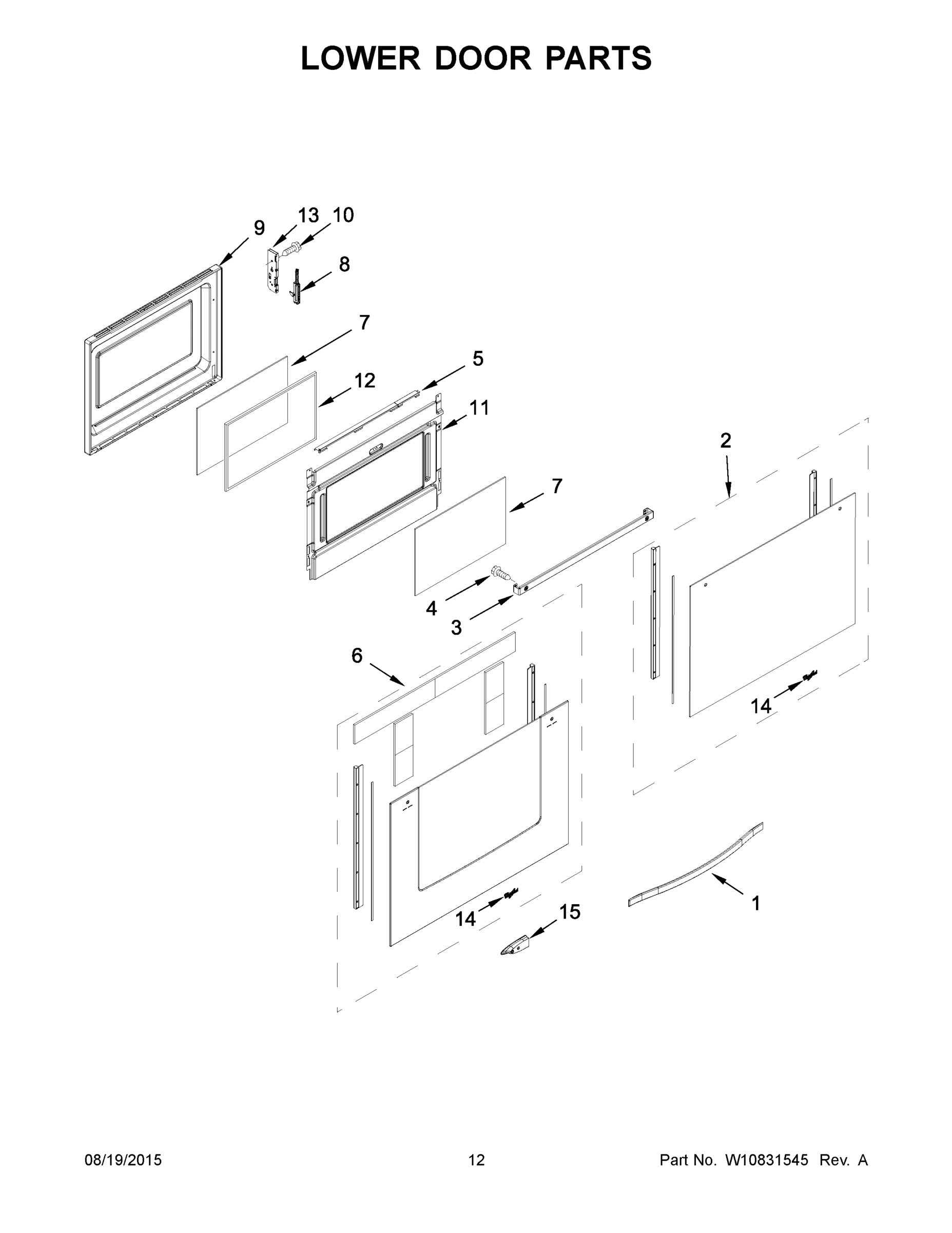 07 - LOWER DOOR PARTS