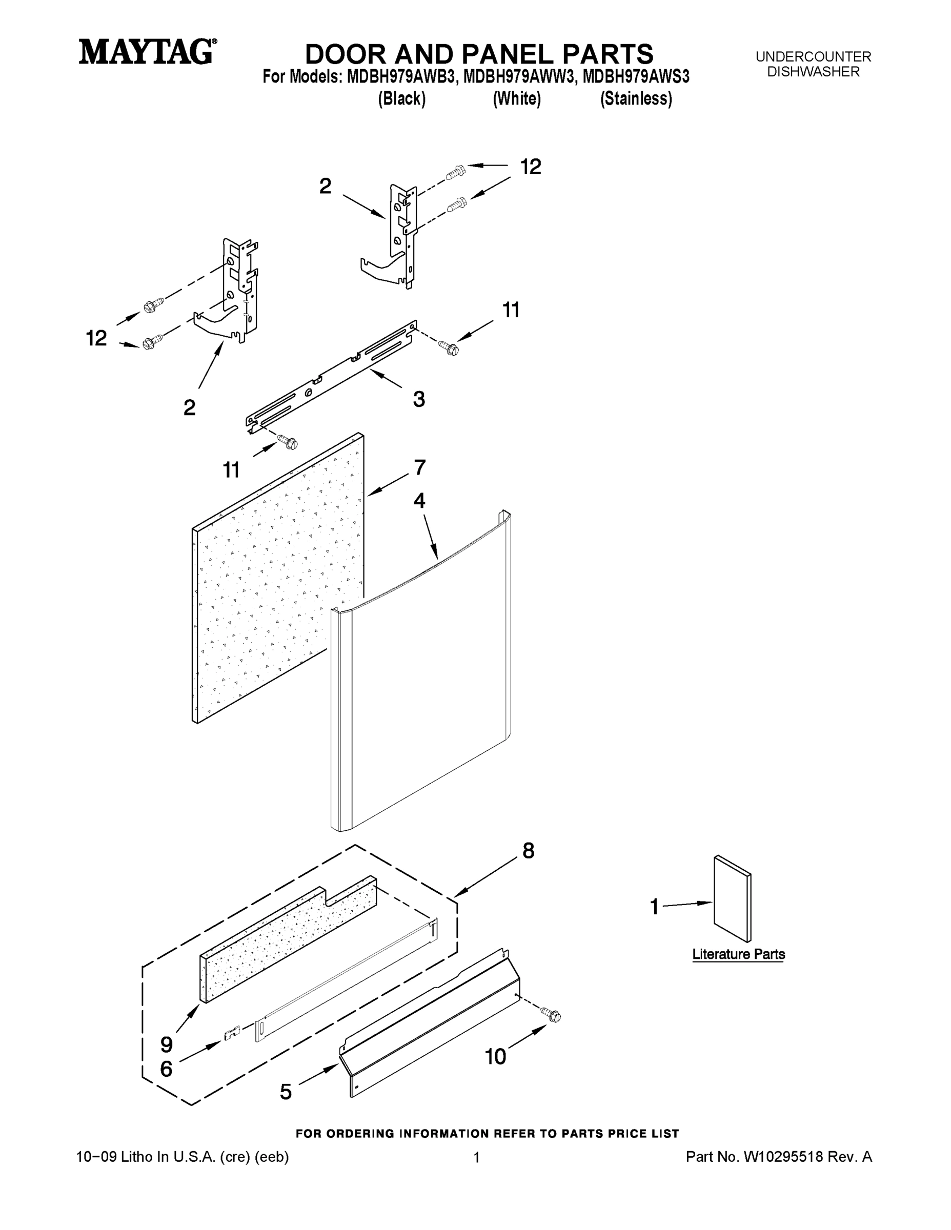 01 - DOOR AND PANEL PARTS