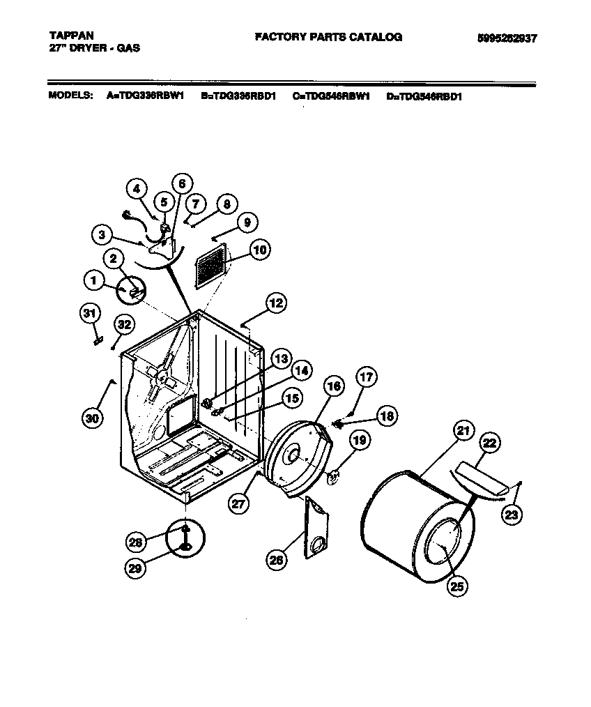 02 - CABINET, DRUM