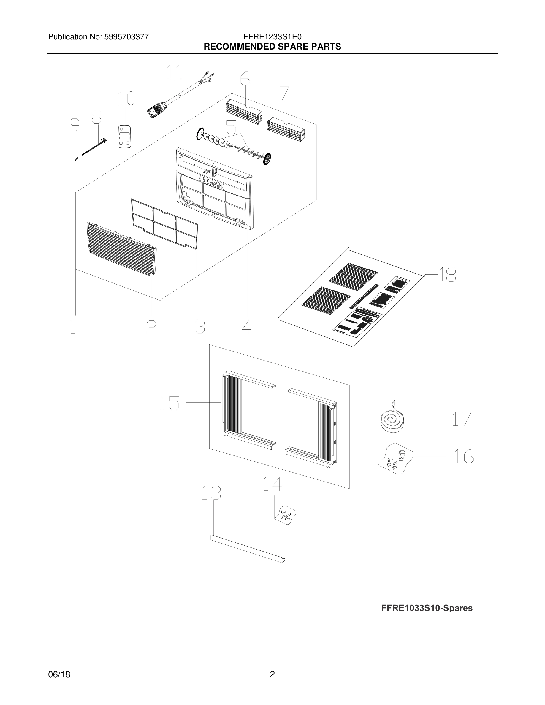 03 - RECOMMENDED SPARE PARTS