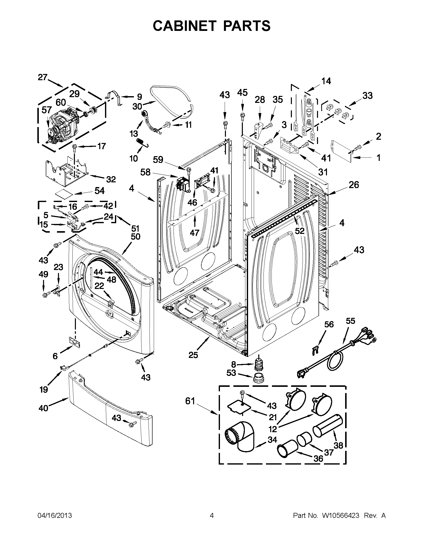 02 - CABINET PARTS