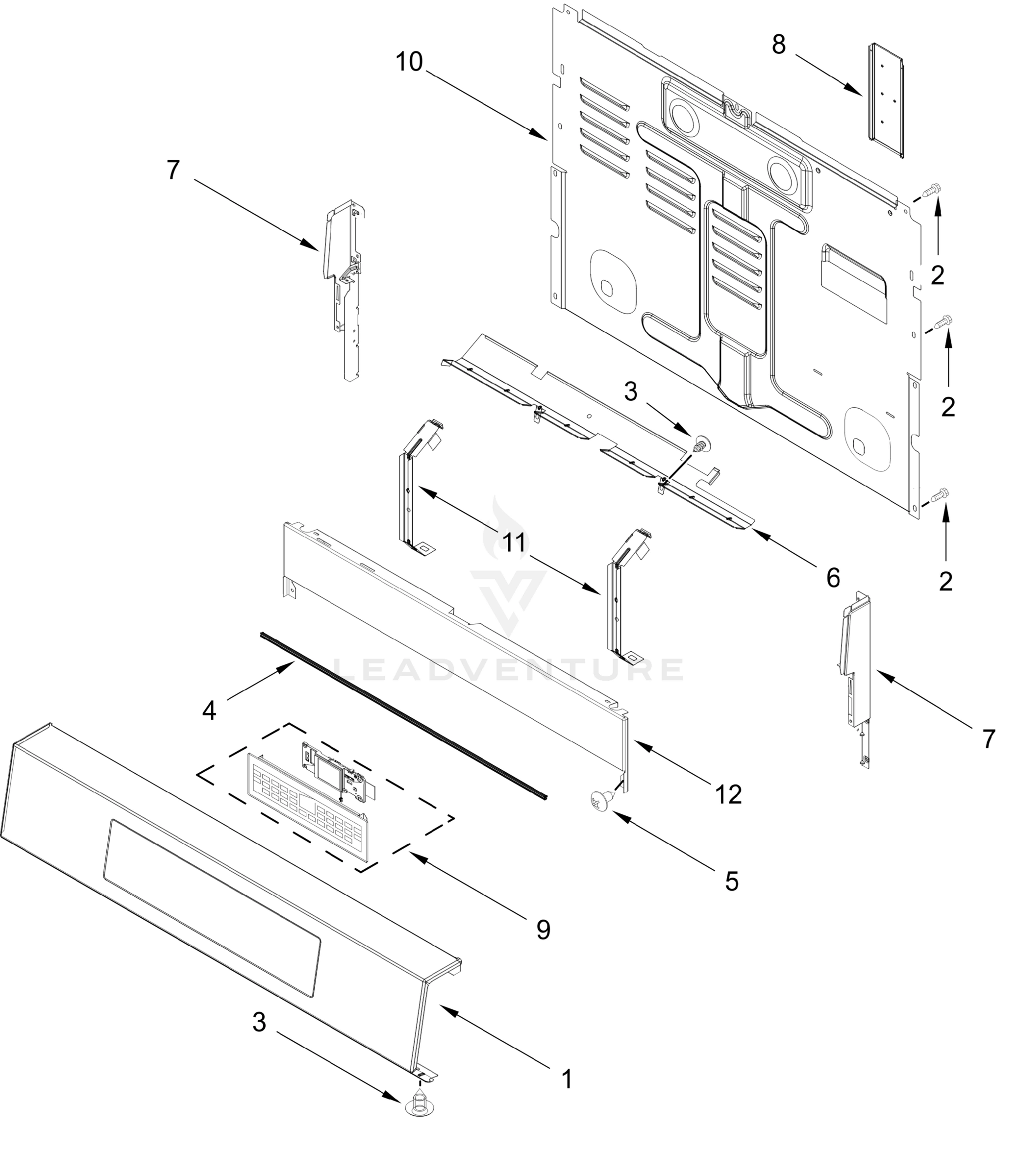 CONTROL PANEL PARTS