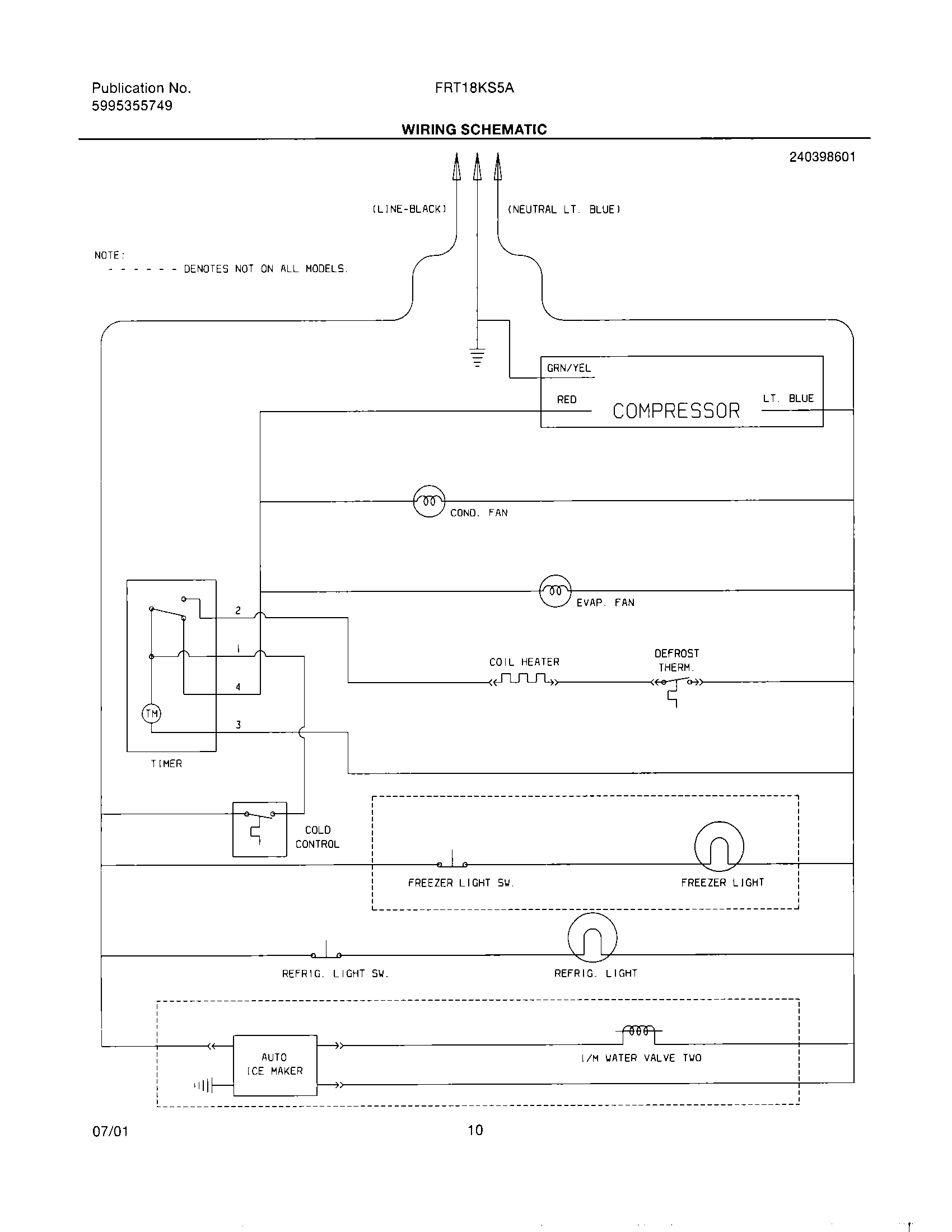10 - WIRING SCHEMATIC