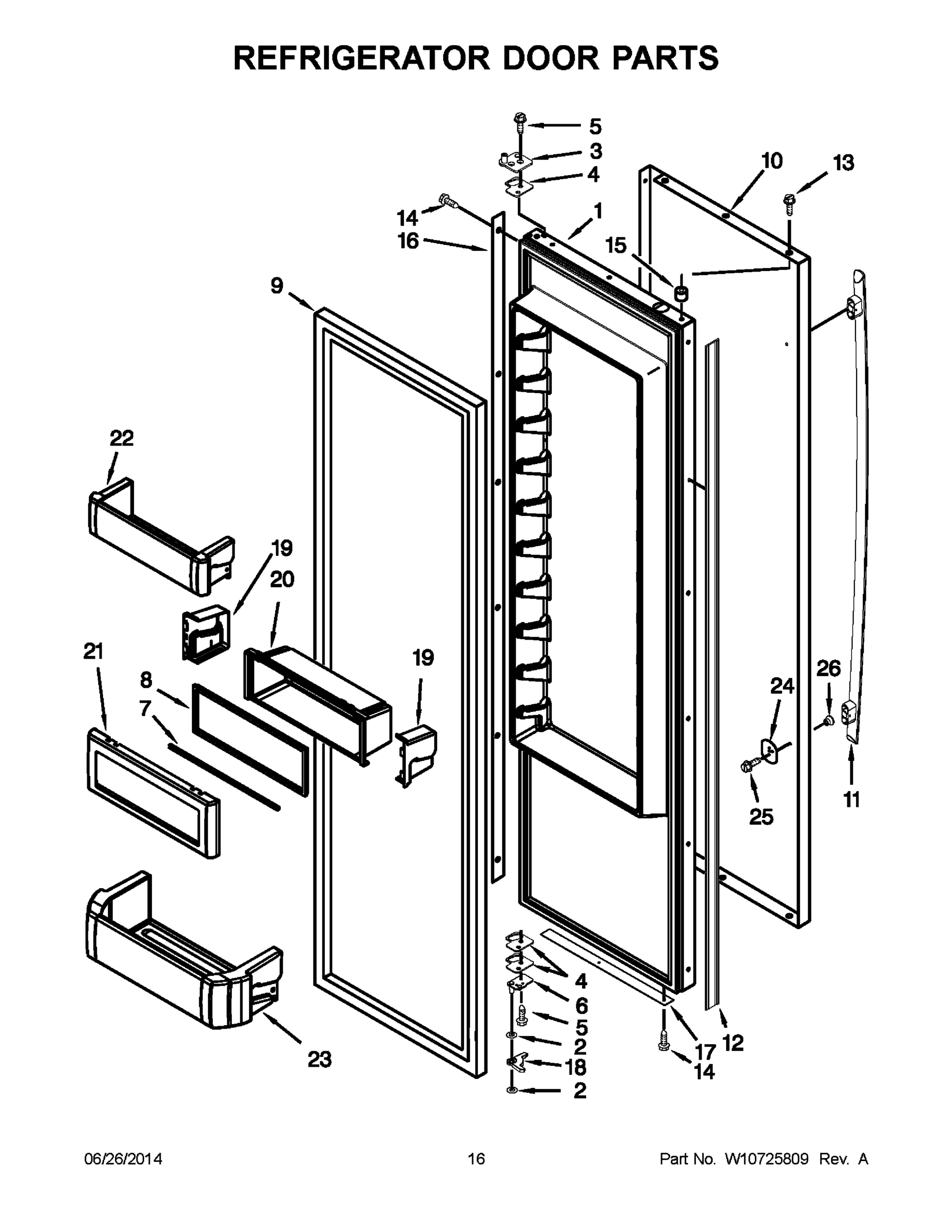 09 - REFRIGERATOR DOOR PARTS