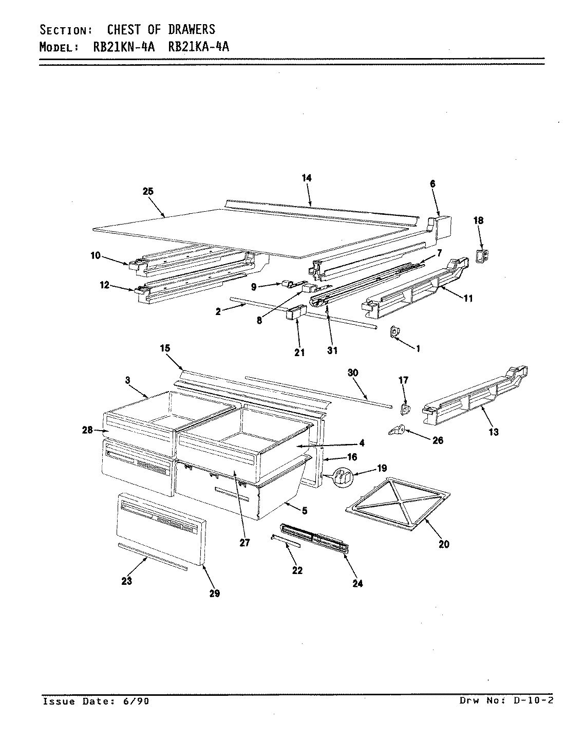 01 - CHEST OF DRAWERS
