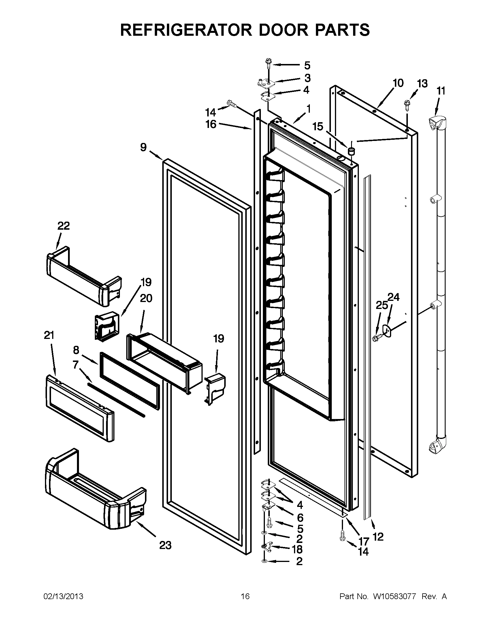 08 - REFRIGERATOR DOOR PARTS