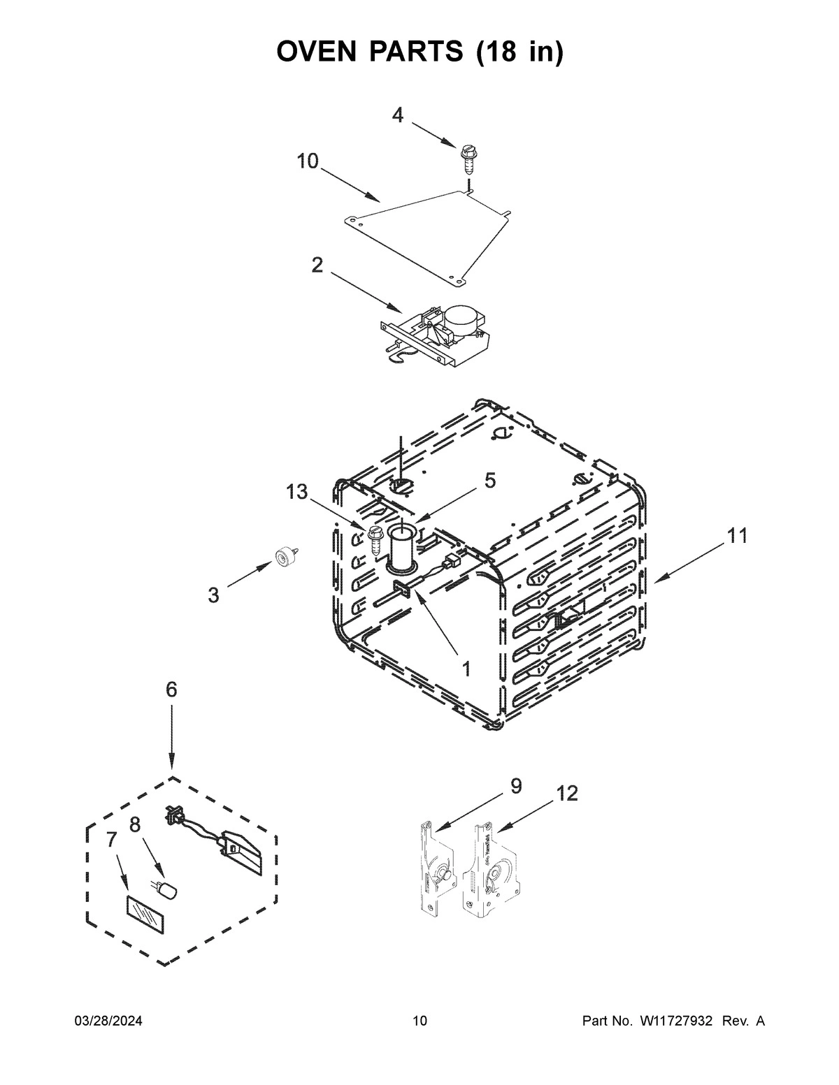06 - OVEN PARTS (18 IN)