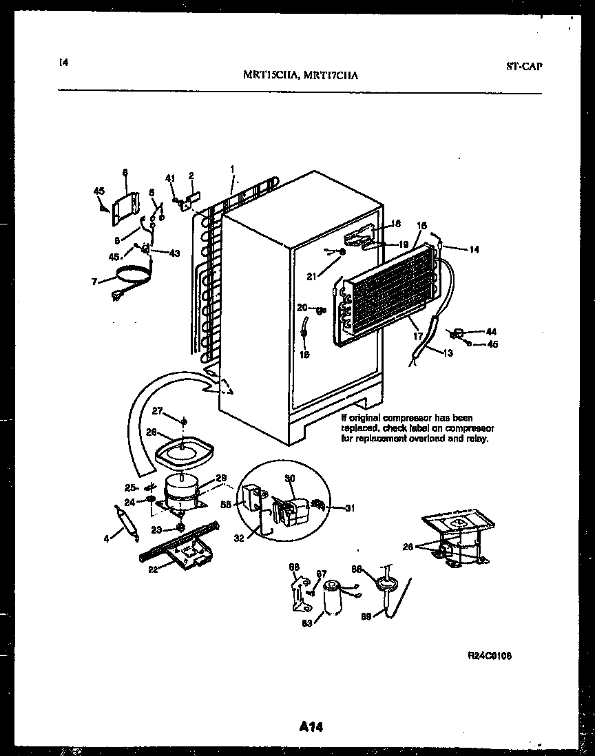 08 - SYSTEM AND AUTOMATIC DEFROST PARTS