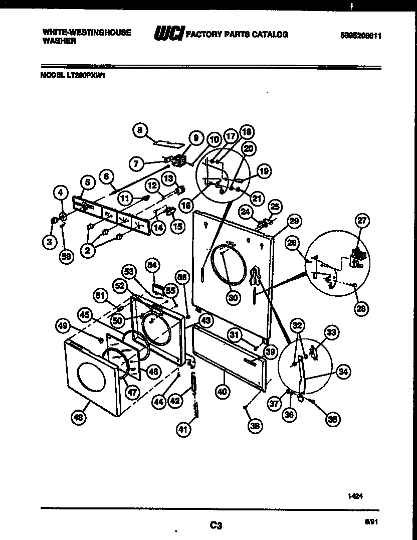02 - CONSOLE, CONTROL AND DOOR PARTS