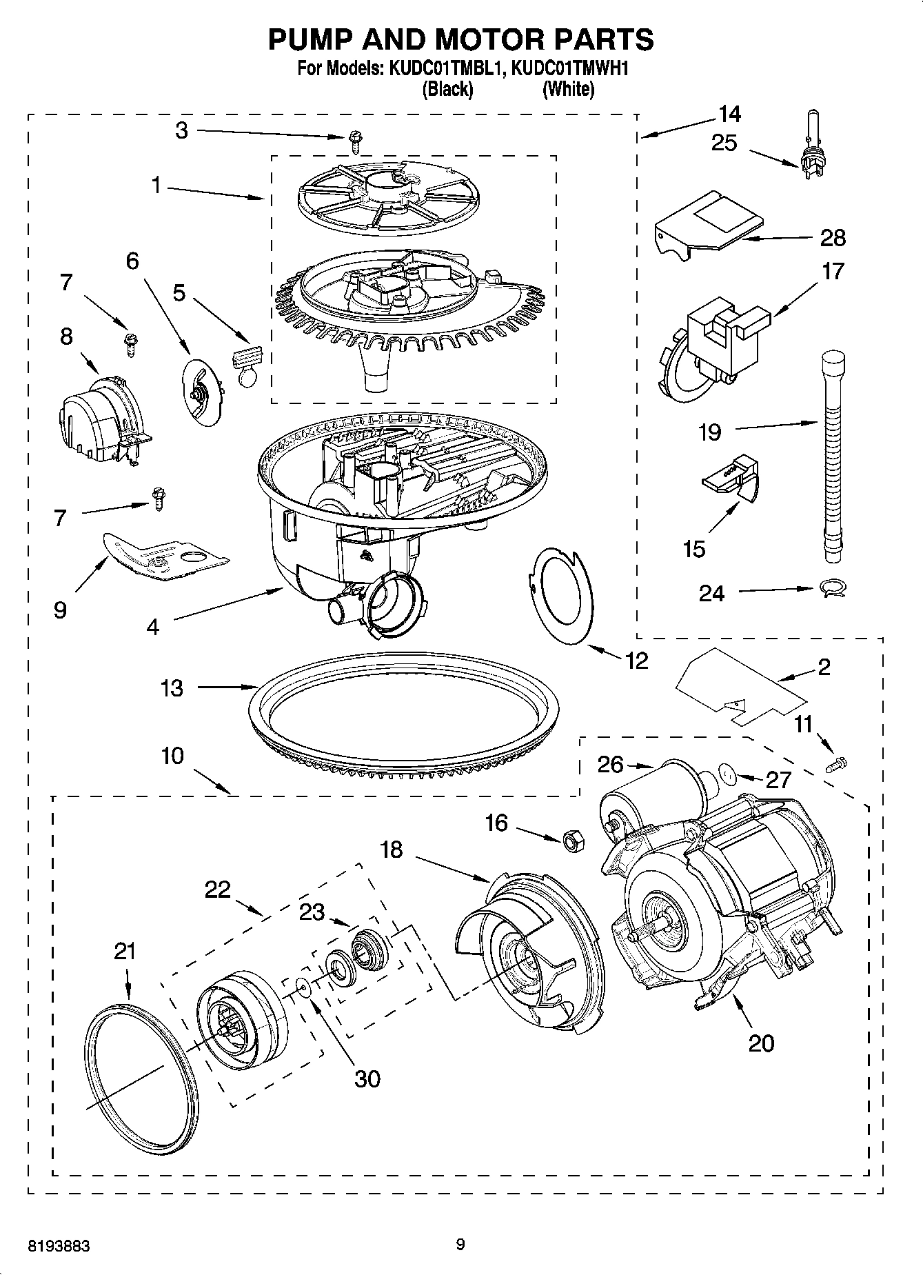 08 - PUMP AND MOTOR PARTS
