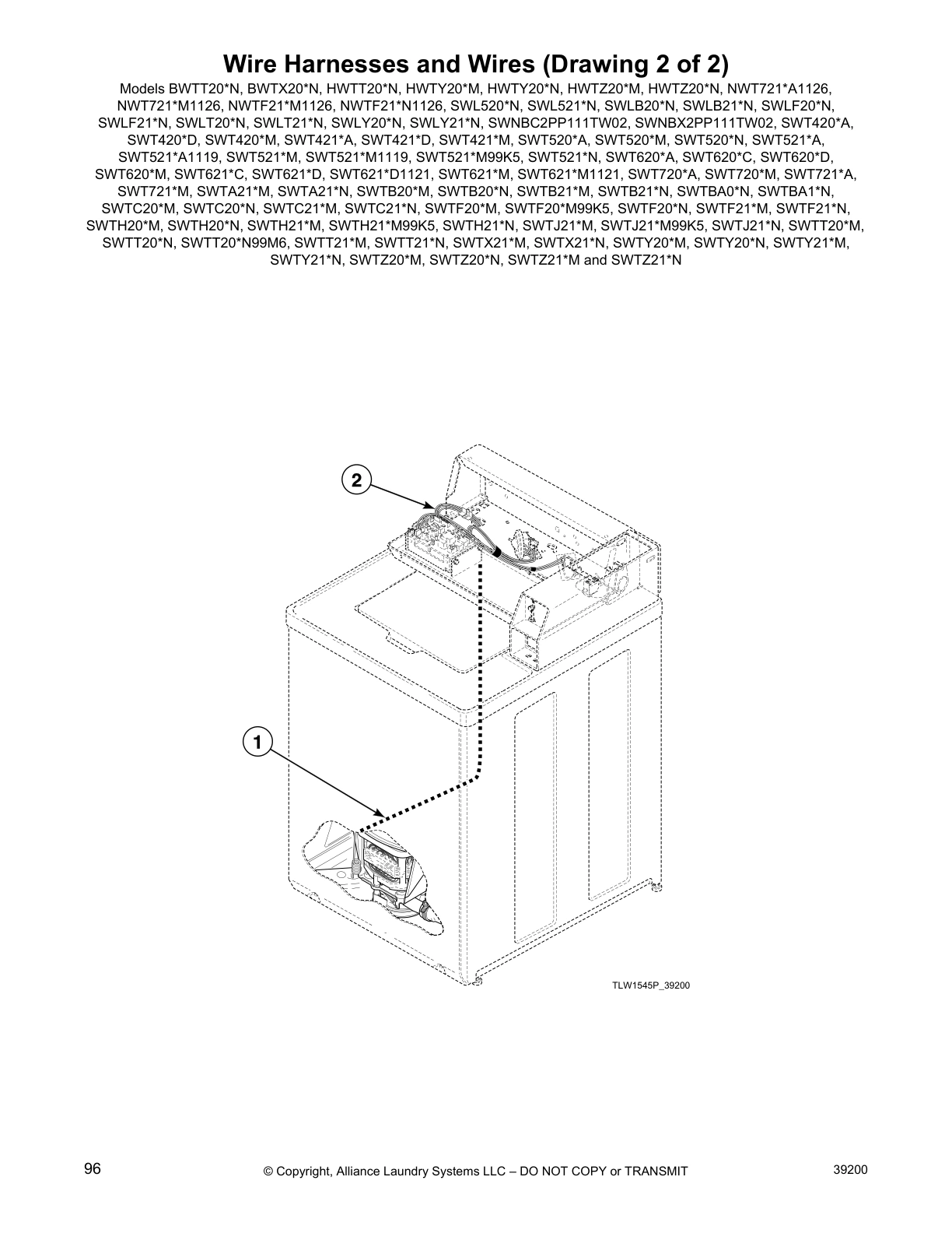 Wire Harnesses and Wires (Drawing 2 of 2)