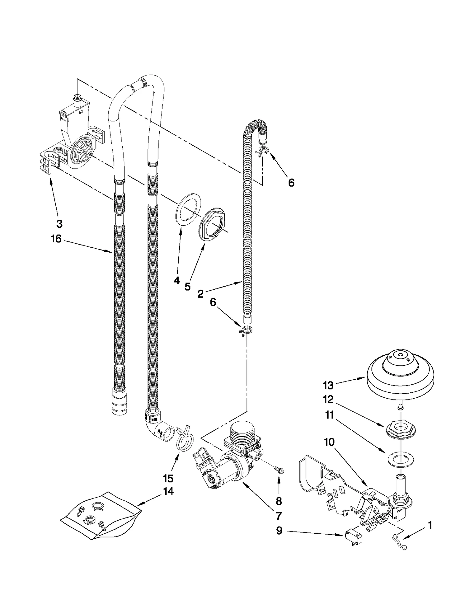 FILL, DRAIN AND OVERFILL PARTS