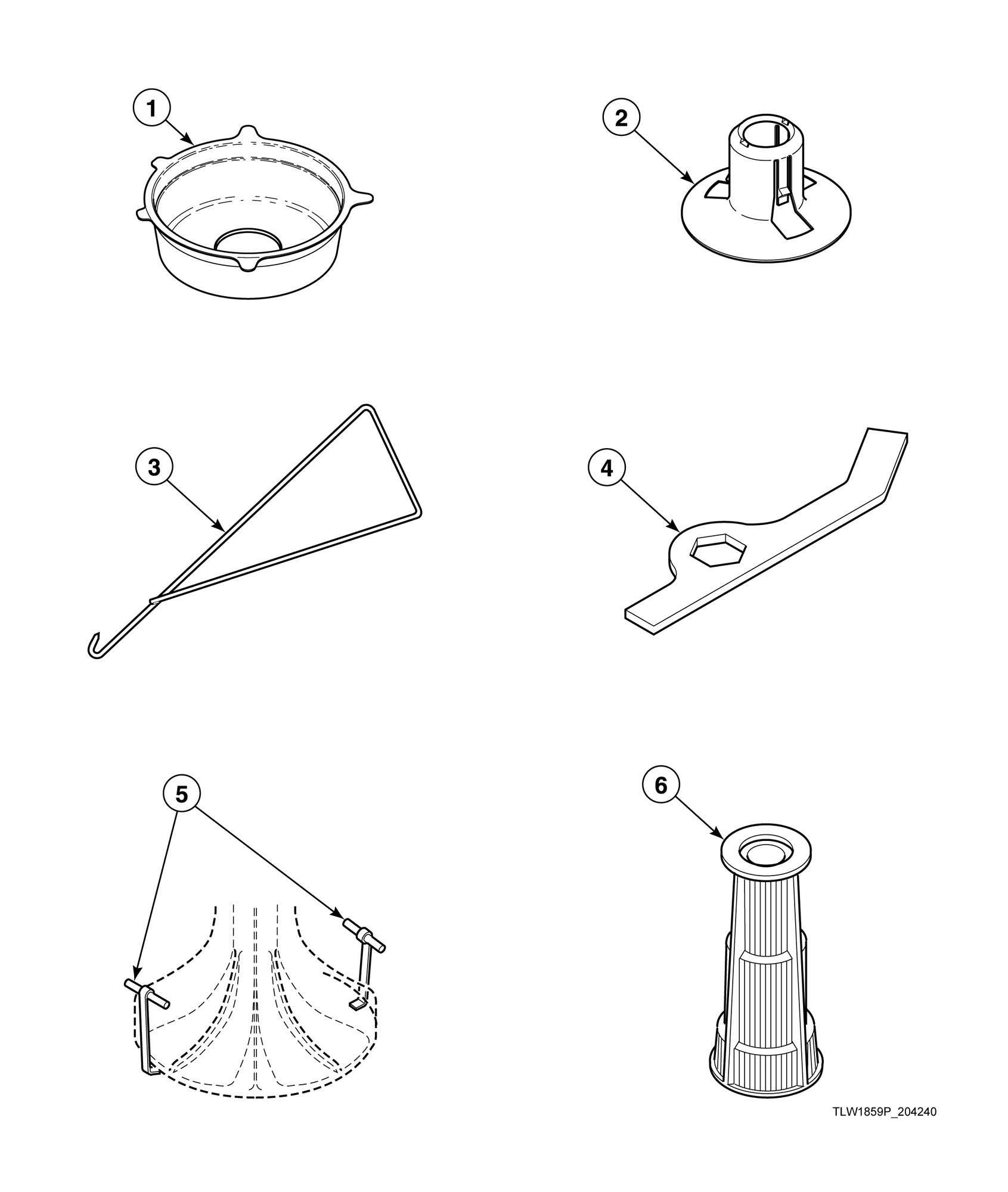 Shipping Brace, Plug and Special Tools