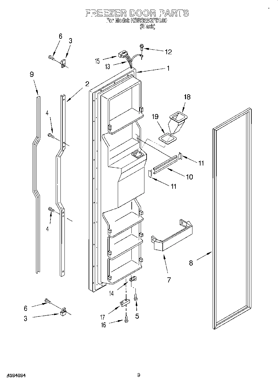 06 - FREEZER DOOR