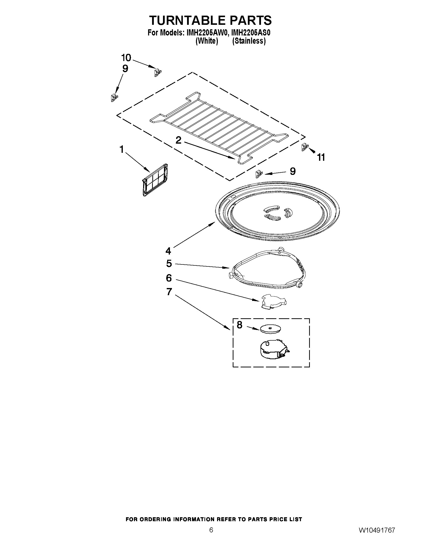 05 - TURNTABLE PARTS